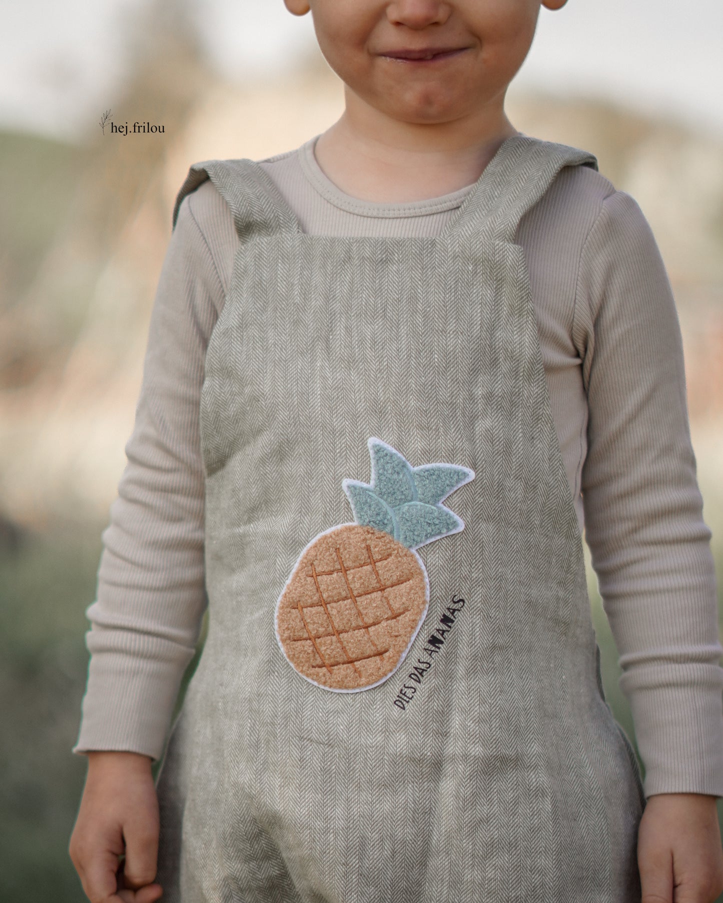 Chenille Patch: Ananas