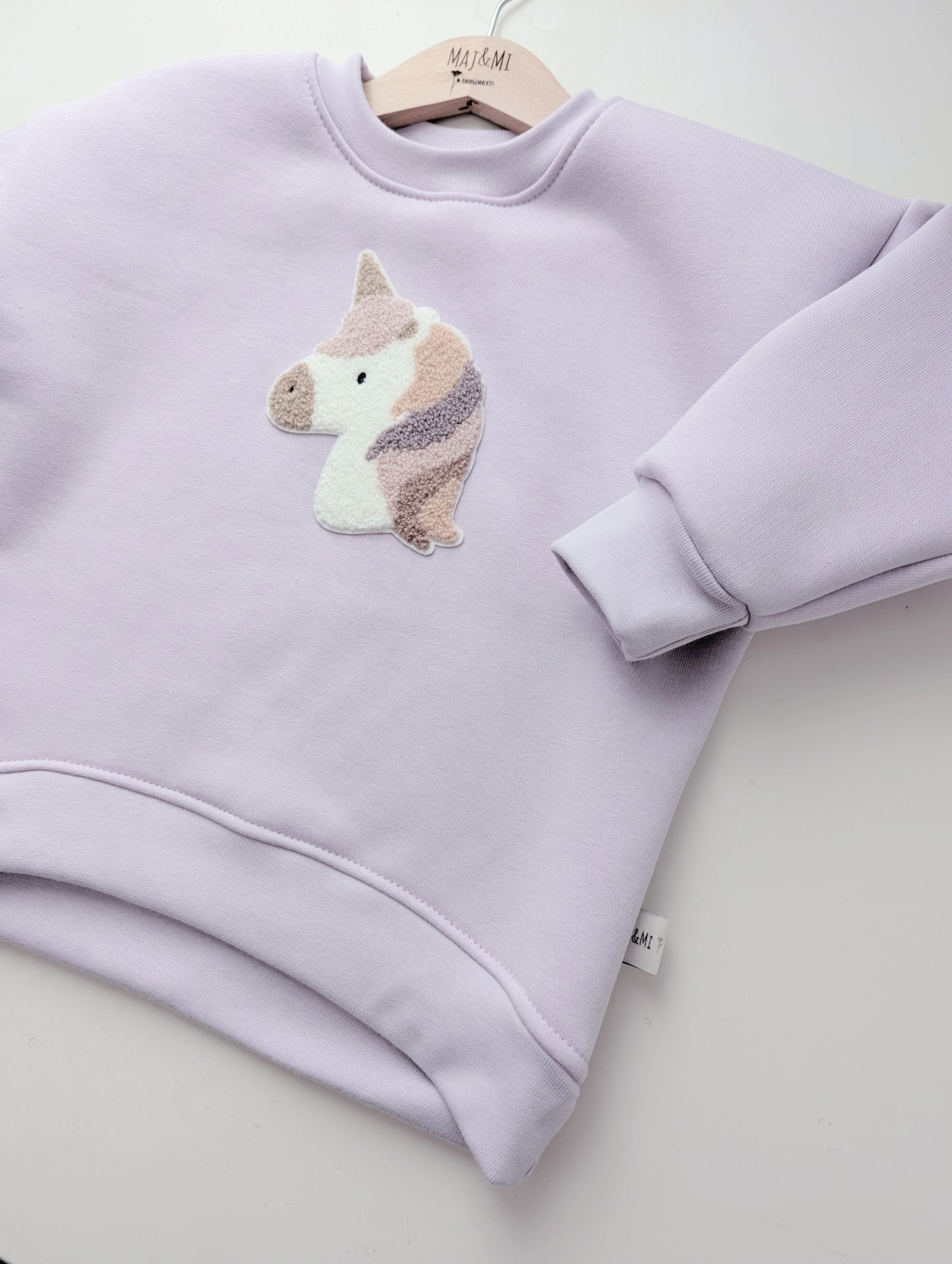 Chenille Patch: Einhorn