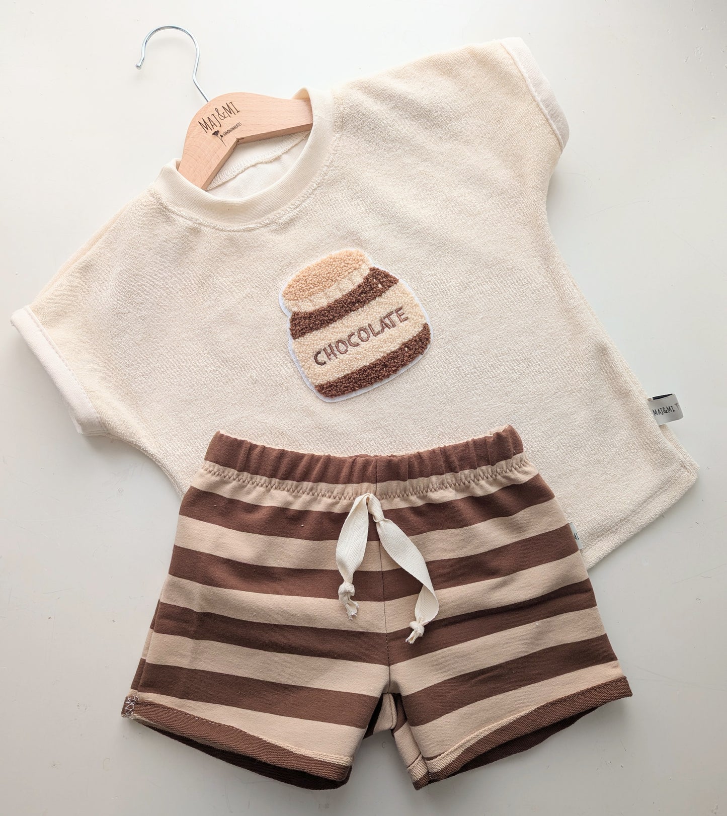 Chenille Patch: Schokoglas