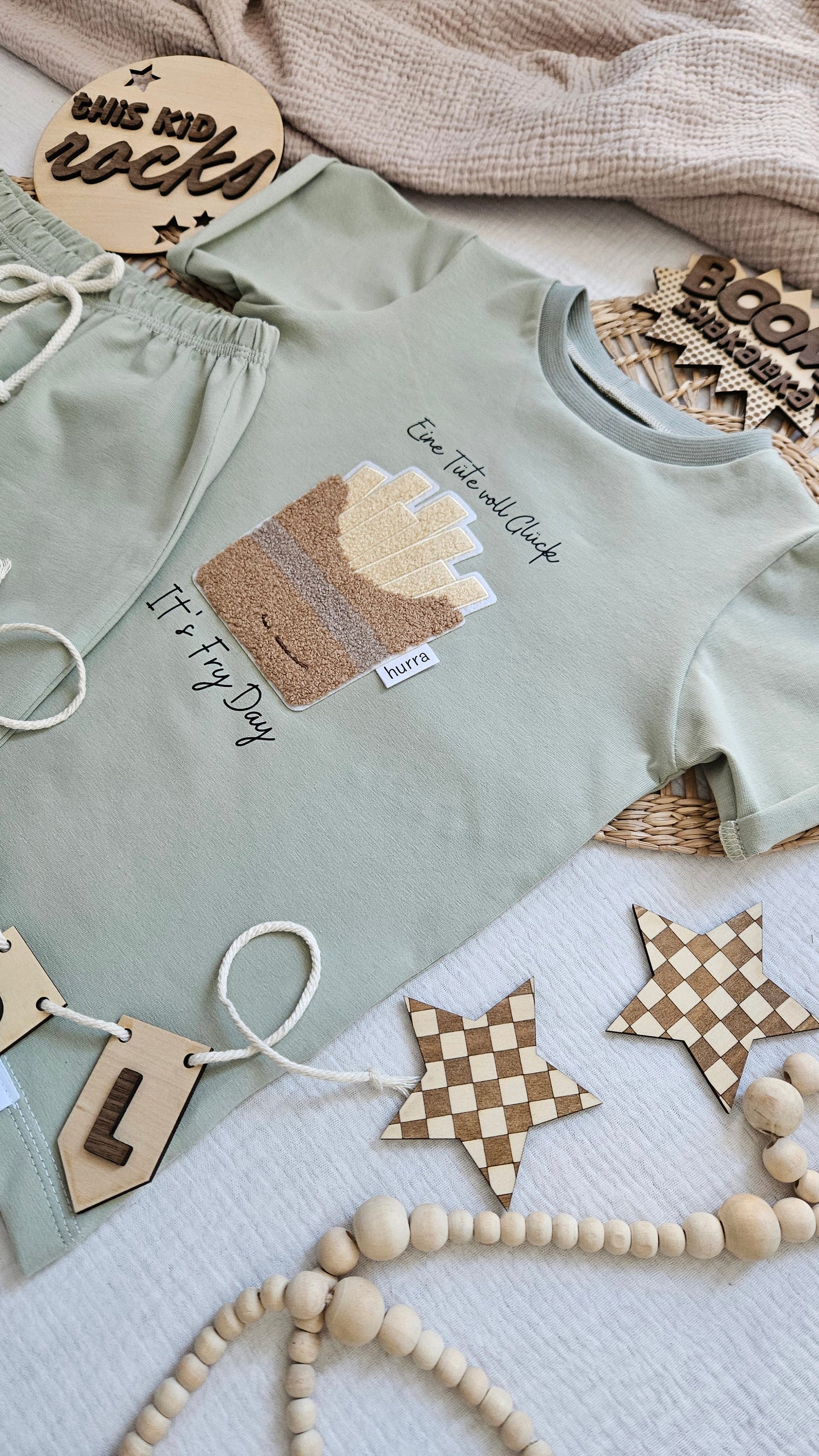 Chenille Patch: Pommes