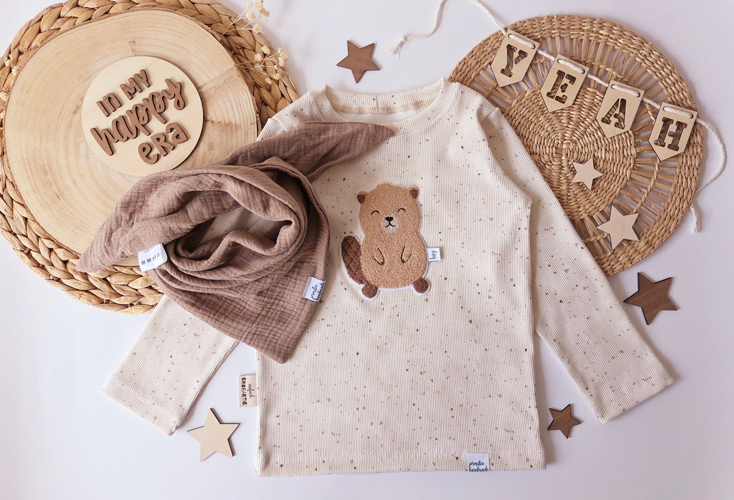 Chenille Patch: Biber