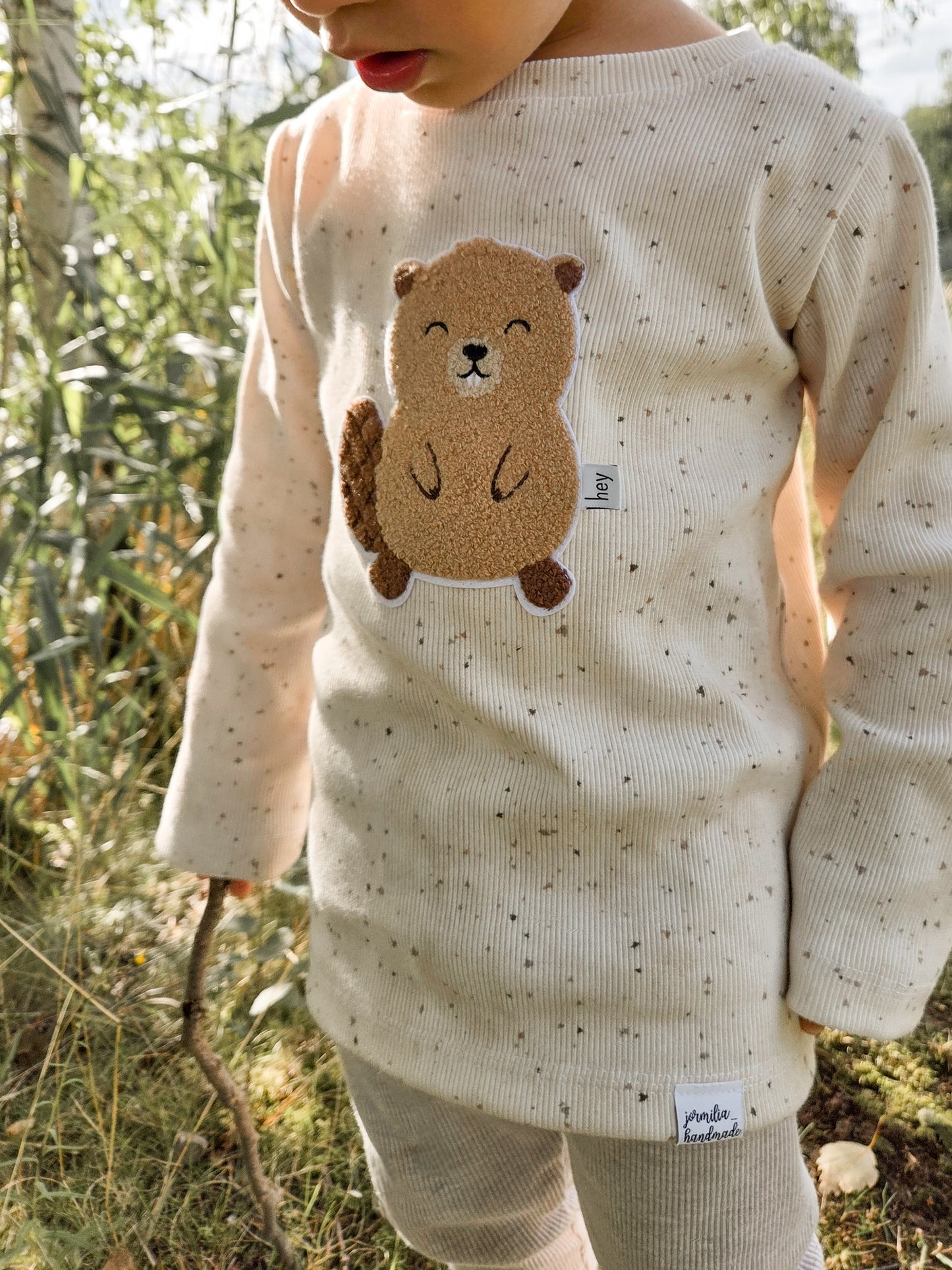 Chenille Patch: Biber