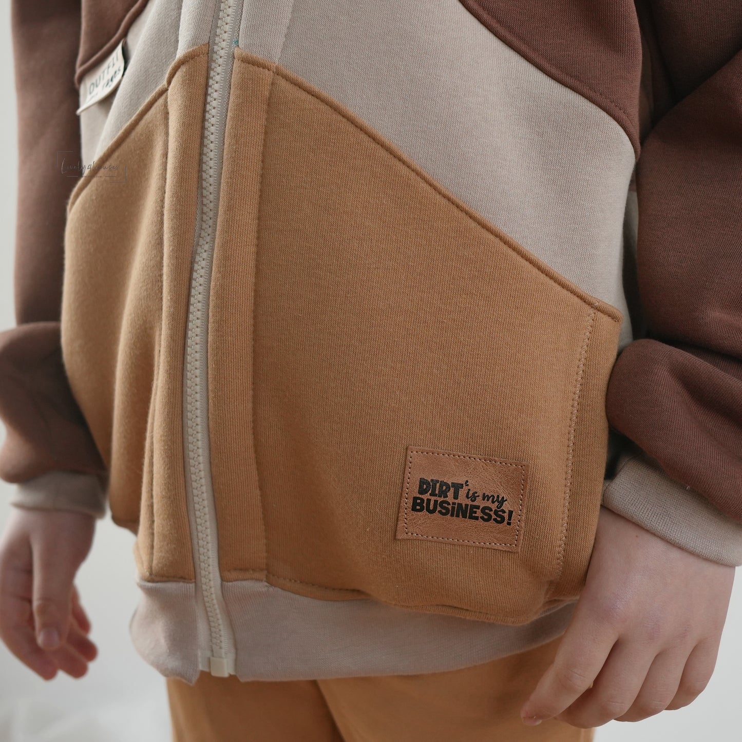 Kunstleder Label: DIRT is my BUSINESS!