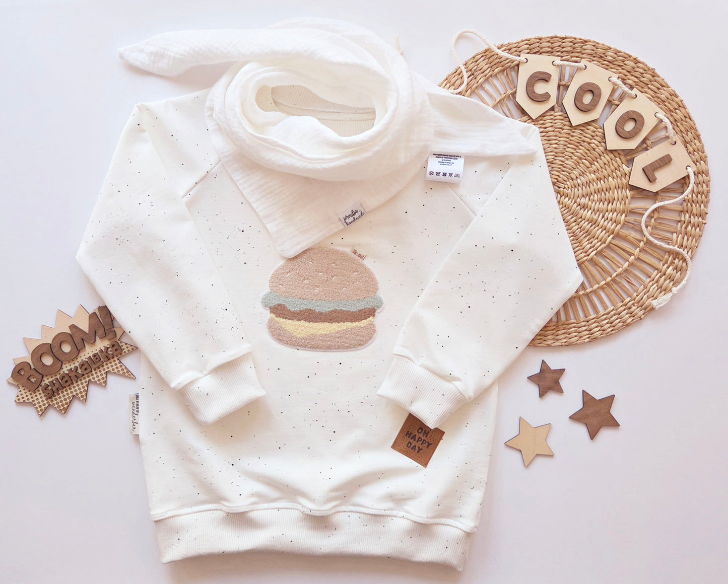 Chenille Patch: Burger