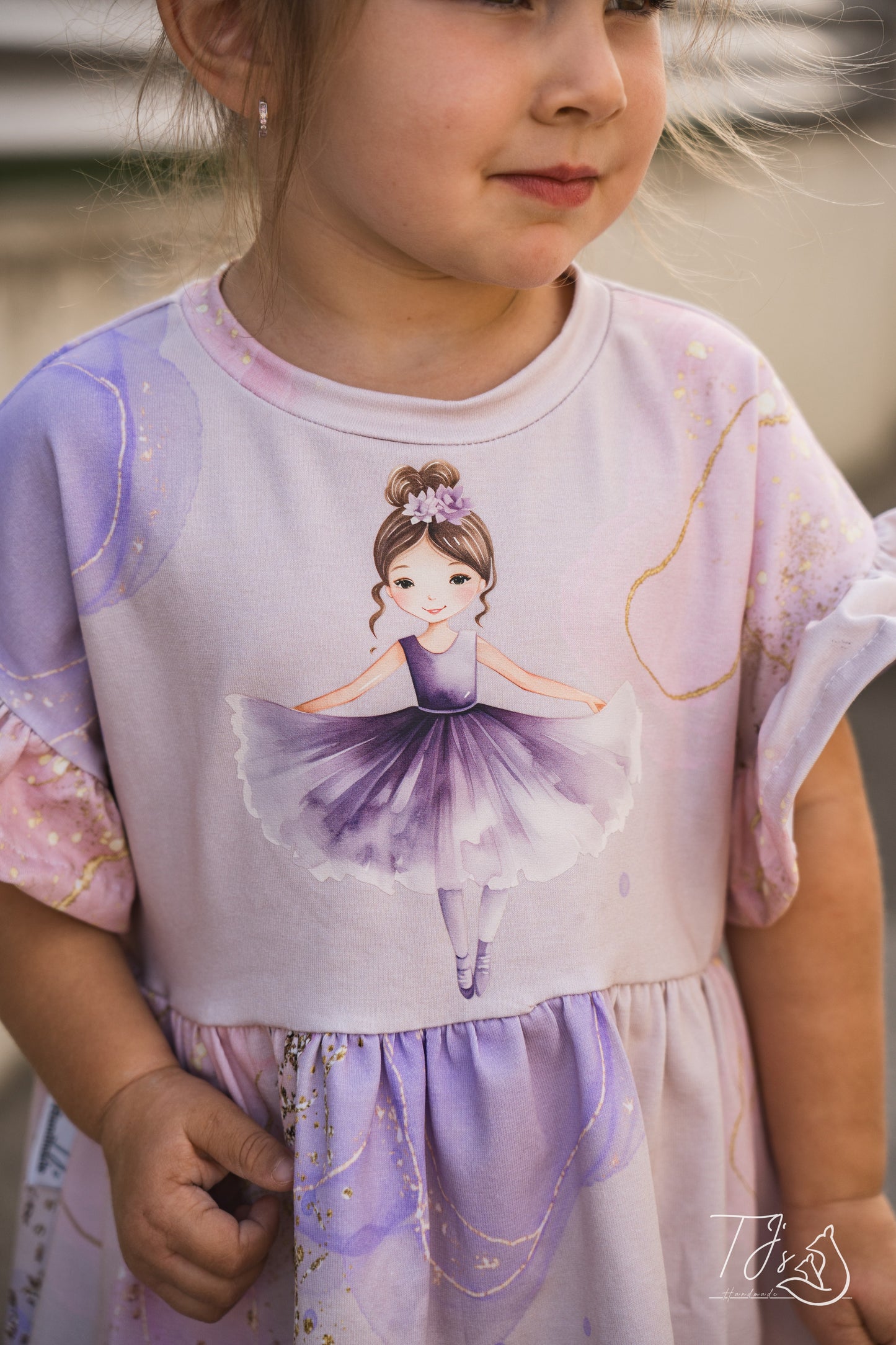 Bügelbild: Ballerina