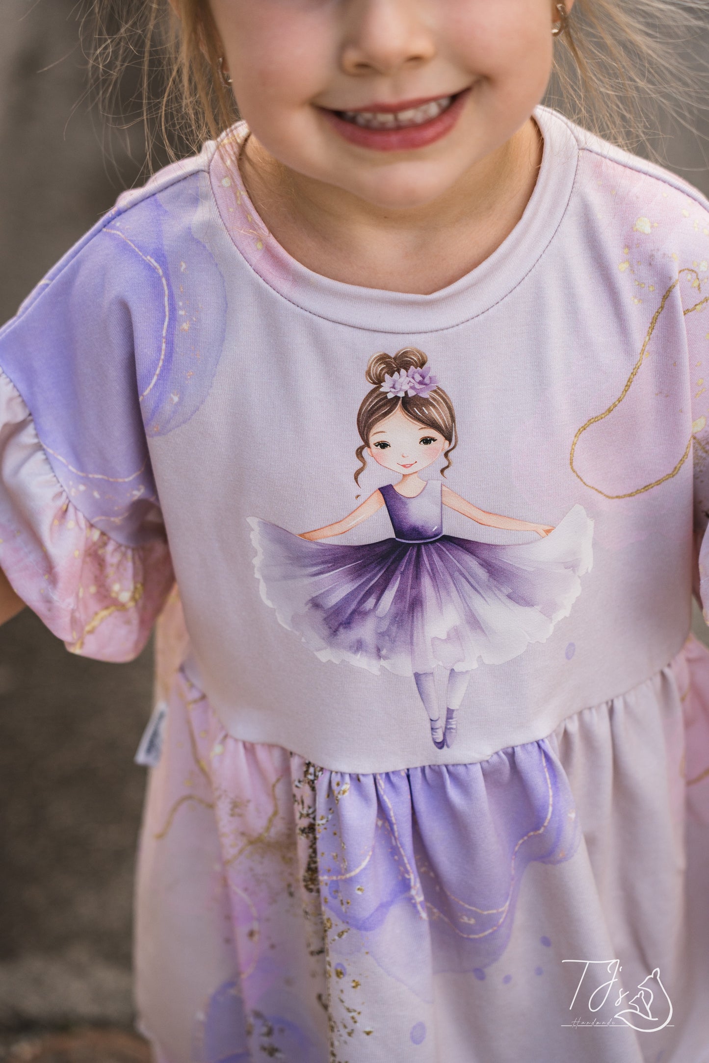 Bügelbild: Ballerina