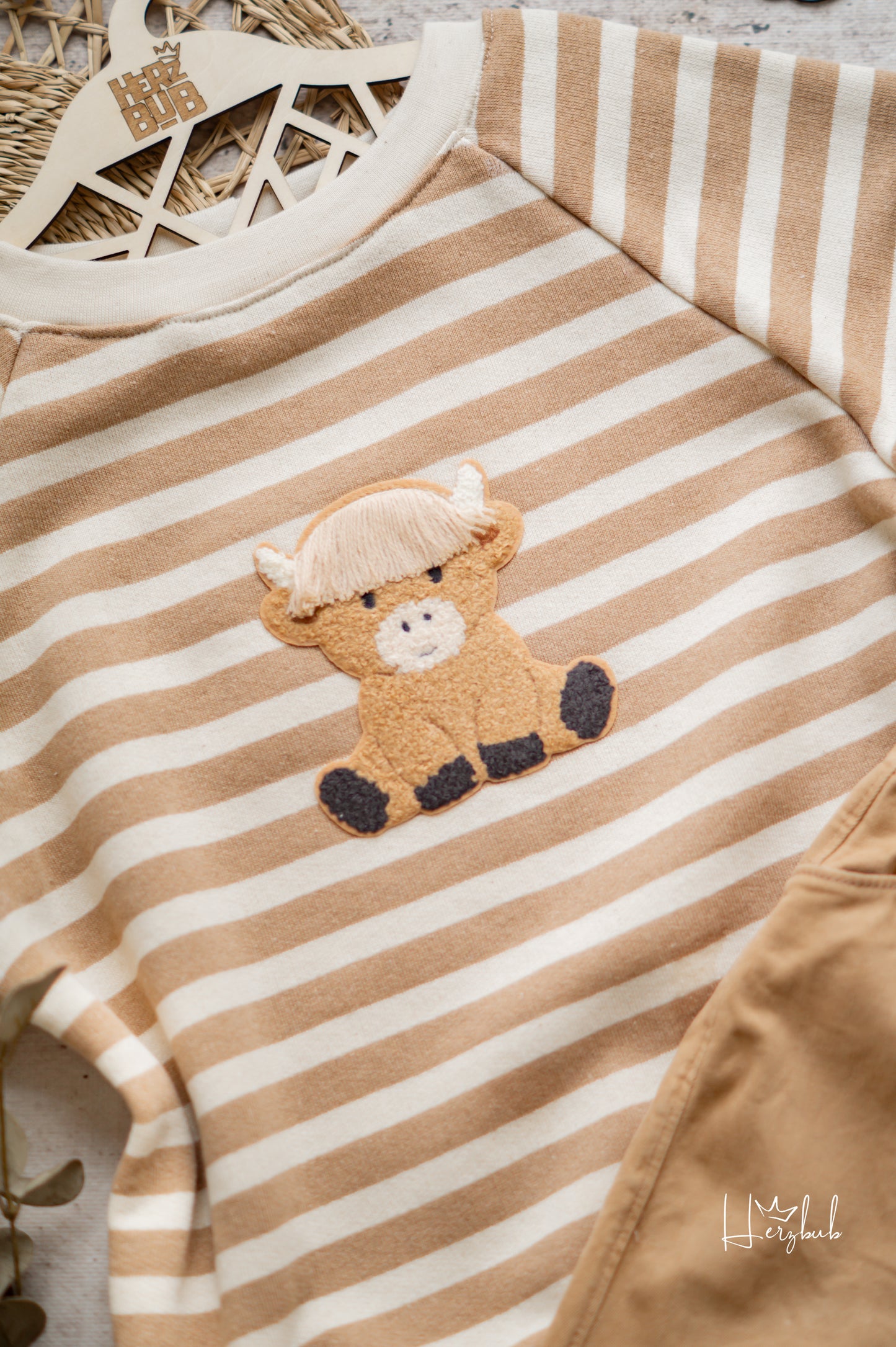 Chenille Patch: Hochlandrind