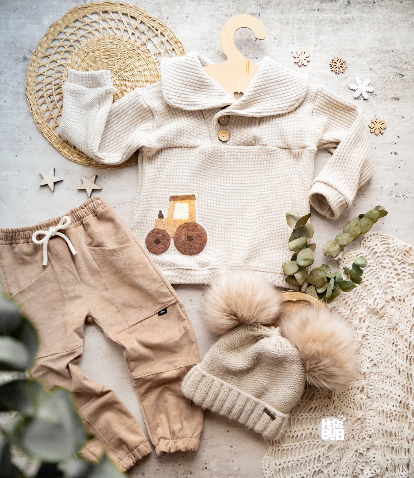 Chenille Patch: Traktor