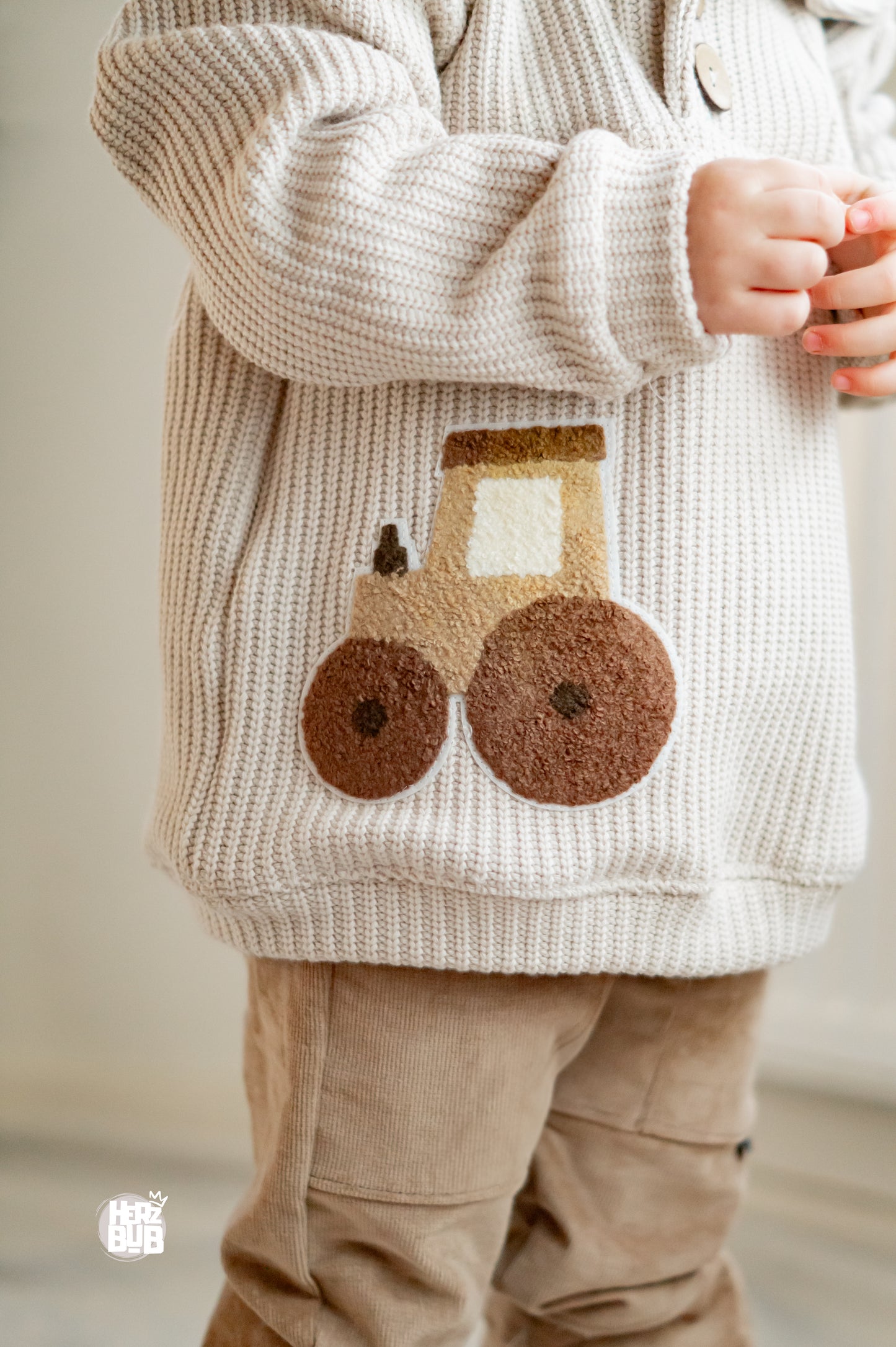 Chenille Patch: Traktor