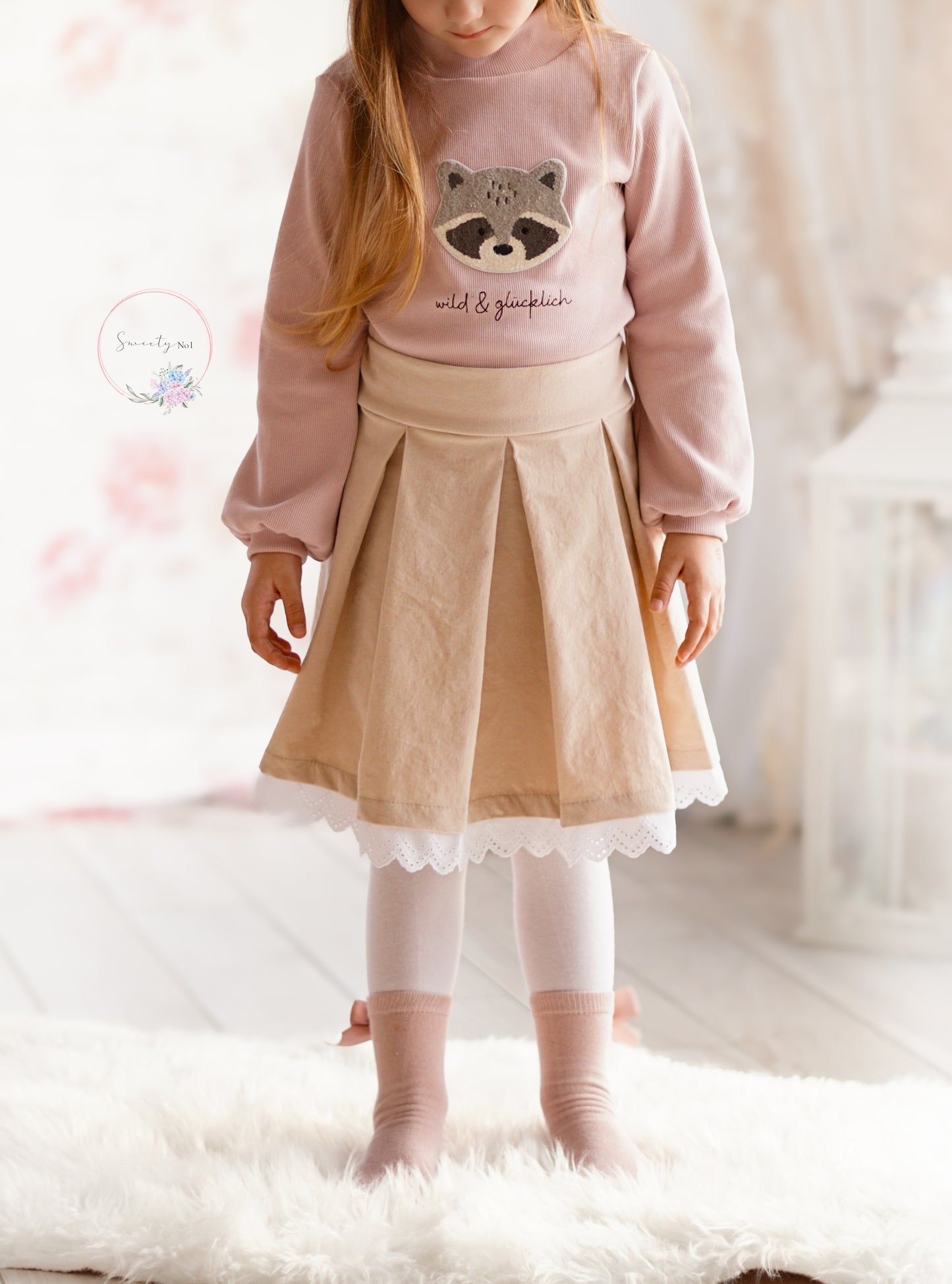 Chenille Patch: Waschbär