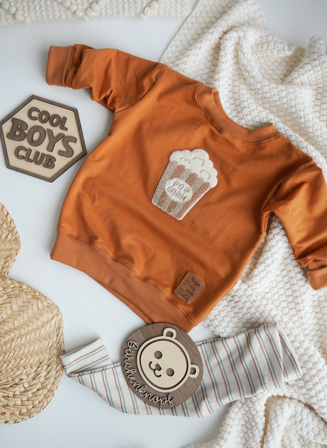 Chenille Patch: Popcorn