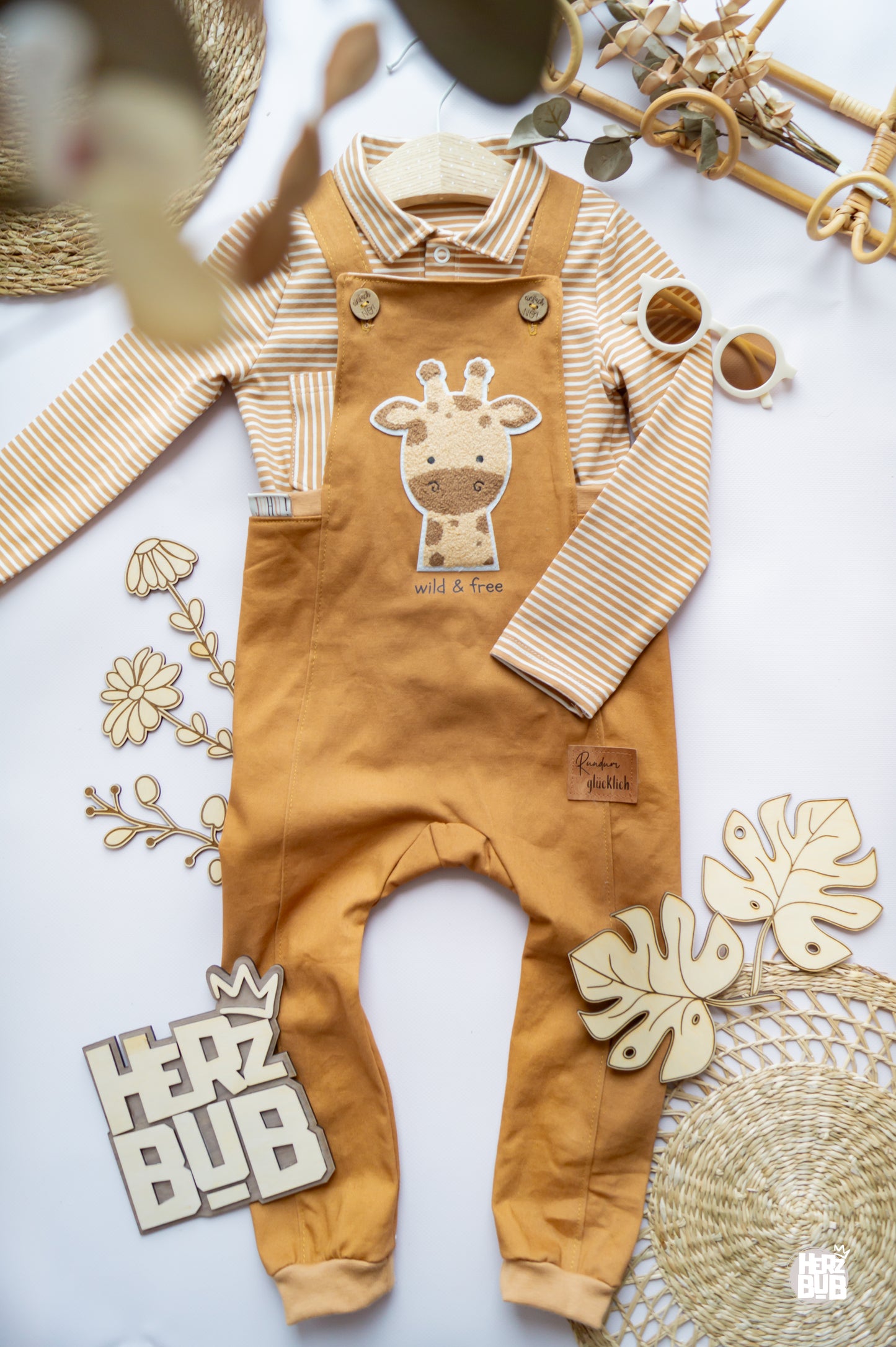 Chenille Patch: Giraffe