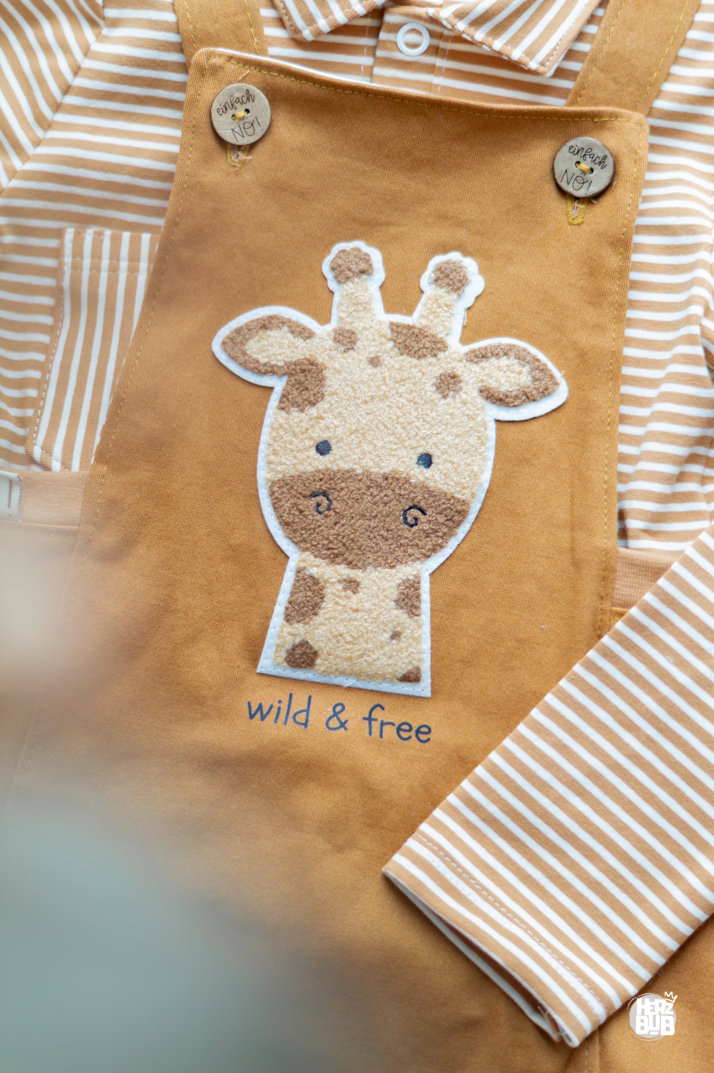Chenille Patch: Giraffe