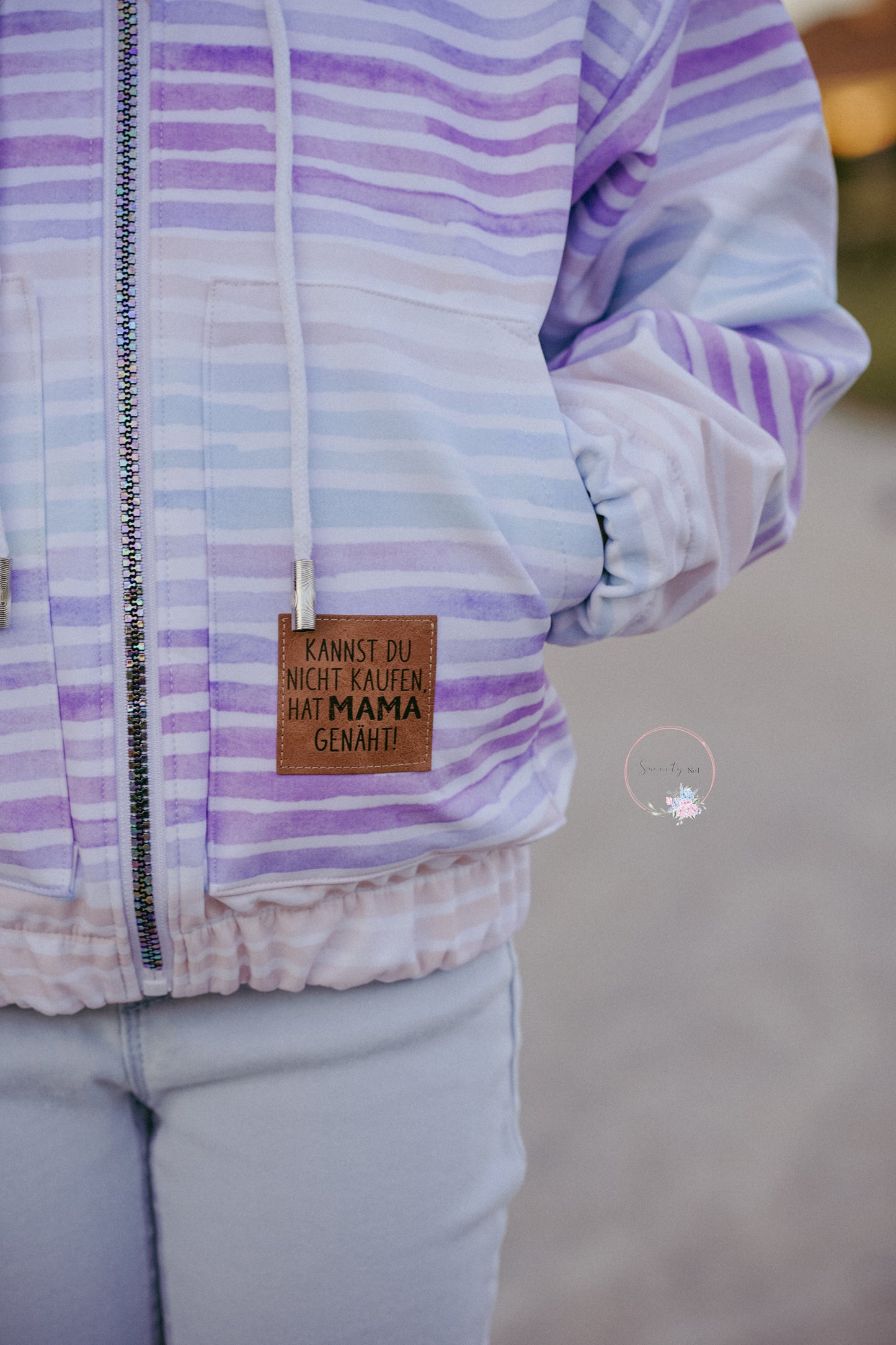 Kunstleder Label: Kannst Du nicht kaufen, hat MAMA genäht!