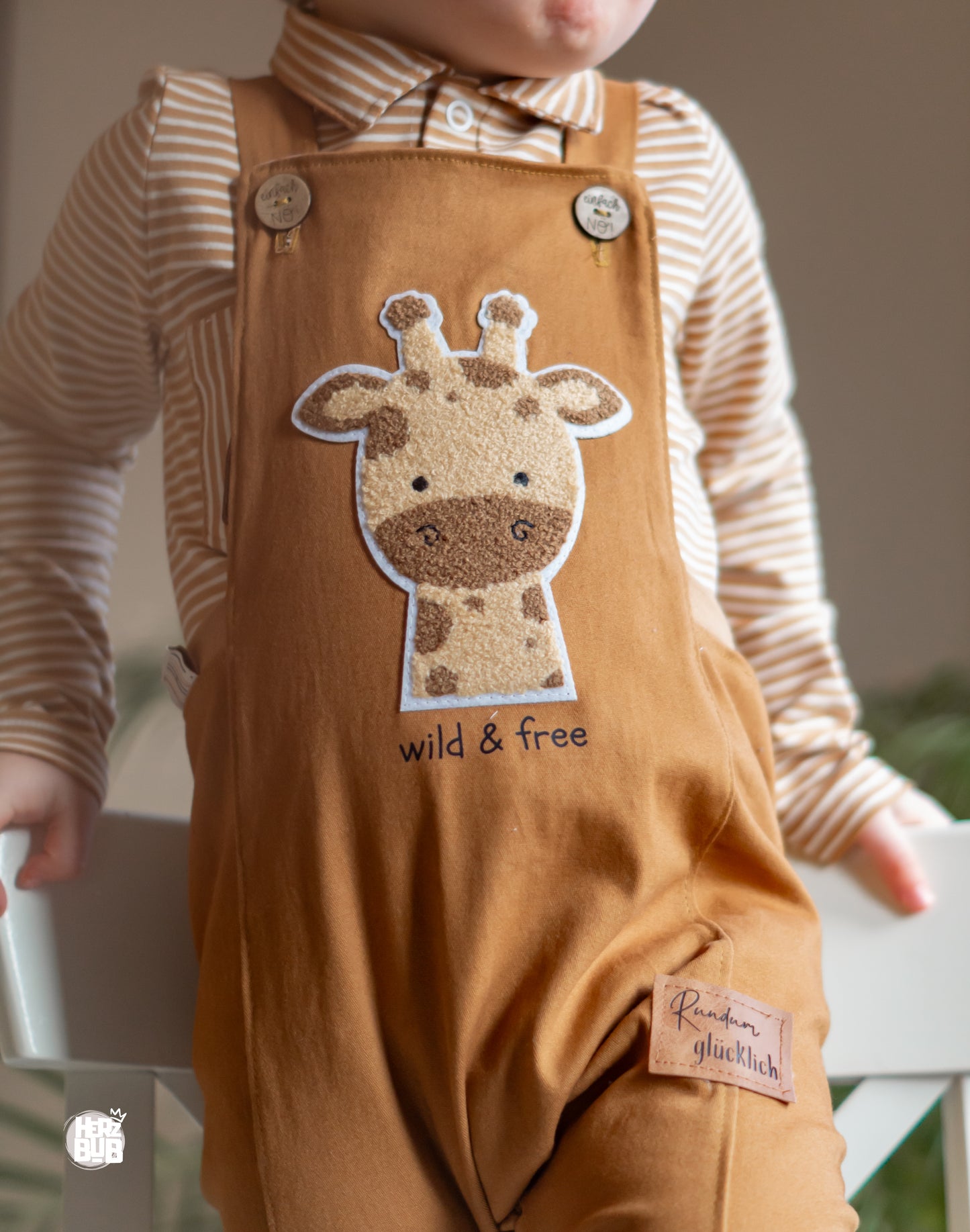 Chenille Patch: Giraffe