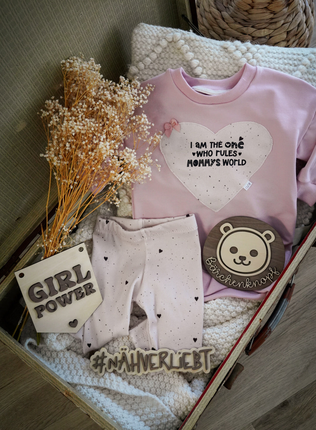 Bügelbild: I am THE one > who rules MOMMYS < world