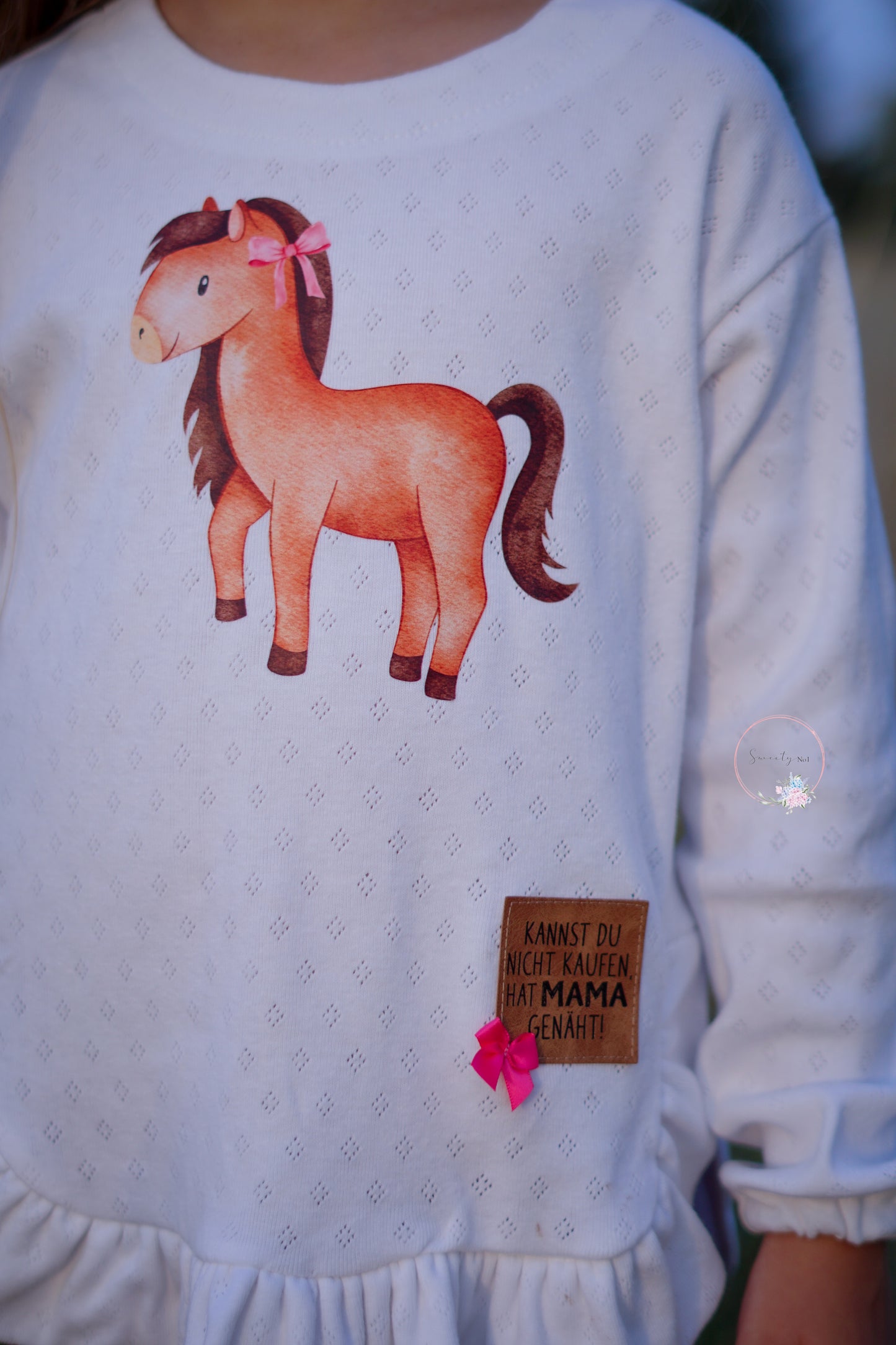 Kunstleder Label: Kannst Du nicht kaufen, hat MAMA genäht!
