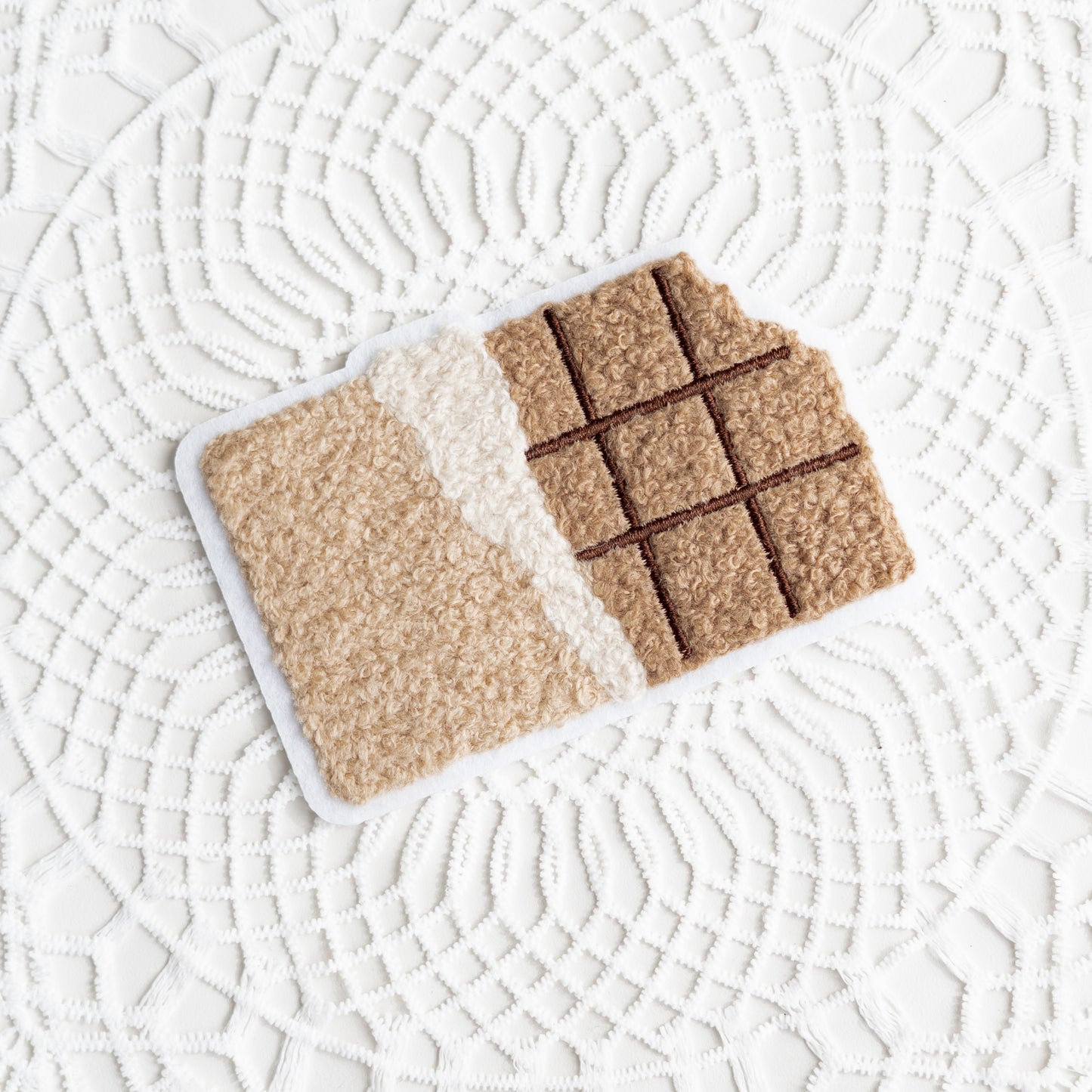 Chenille Patch: Schokolade