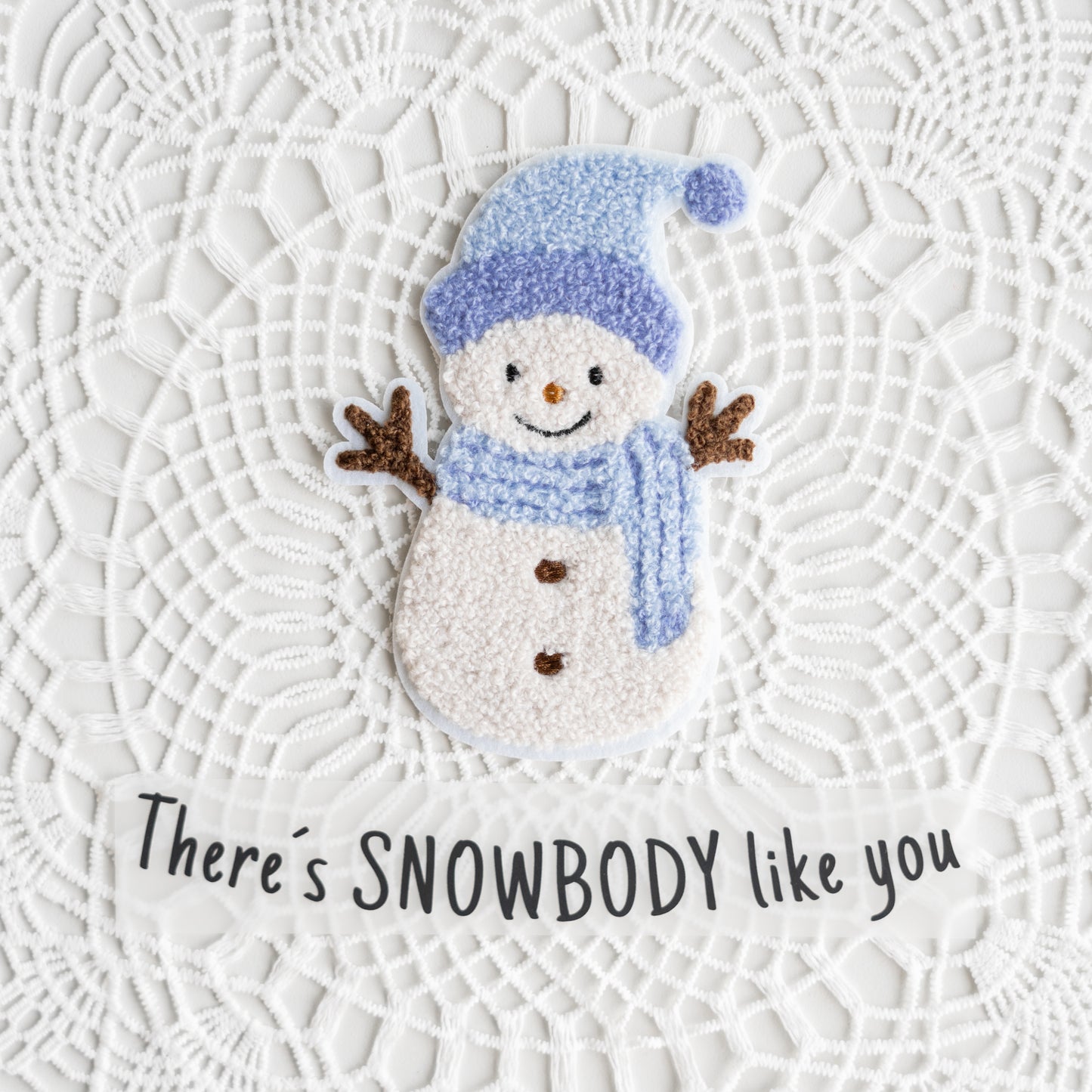 Schneemann Chenille