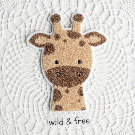 Chenille Patch: Giraffe