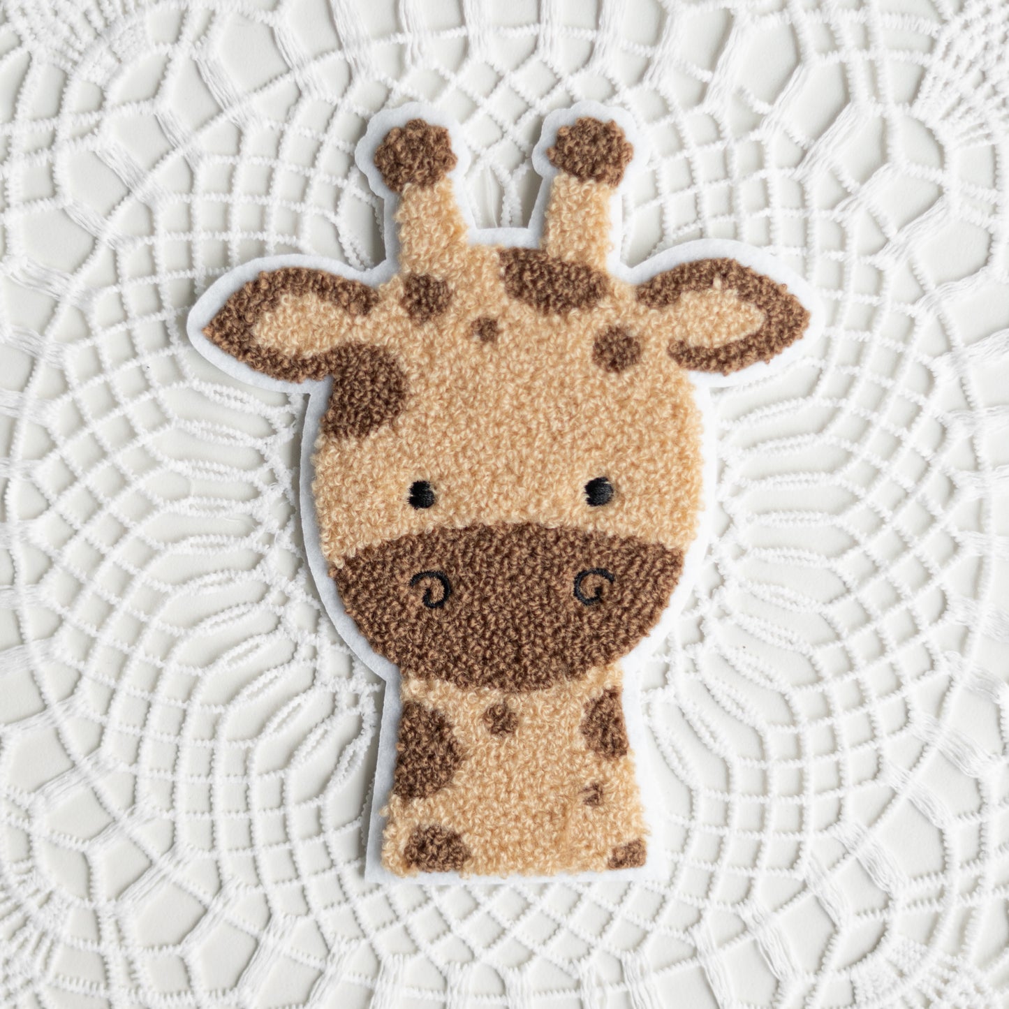 Chenille Patch: Giraffe