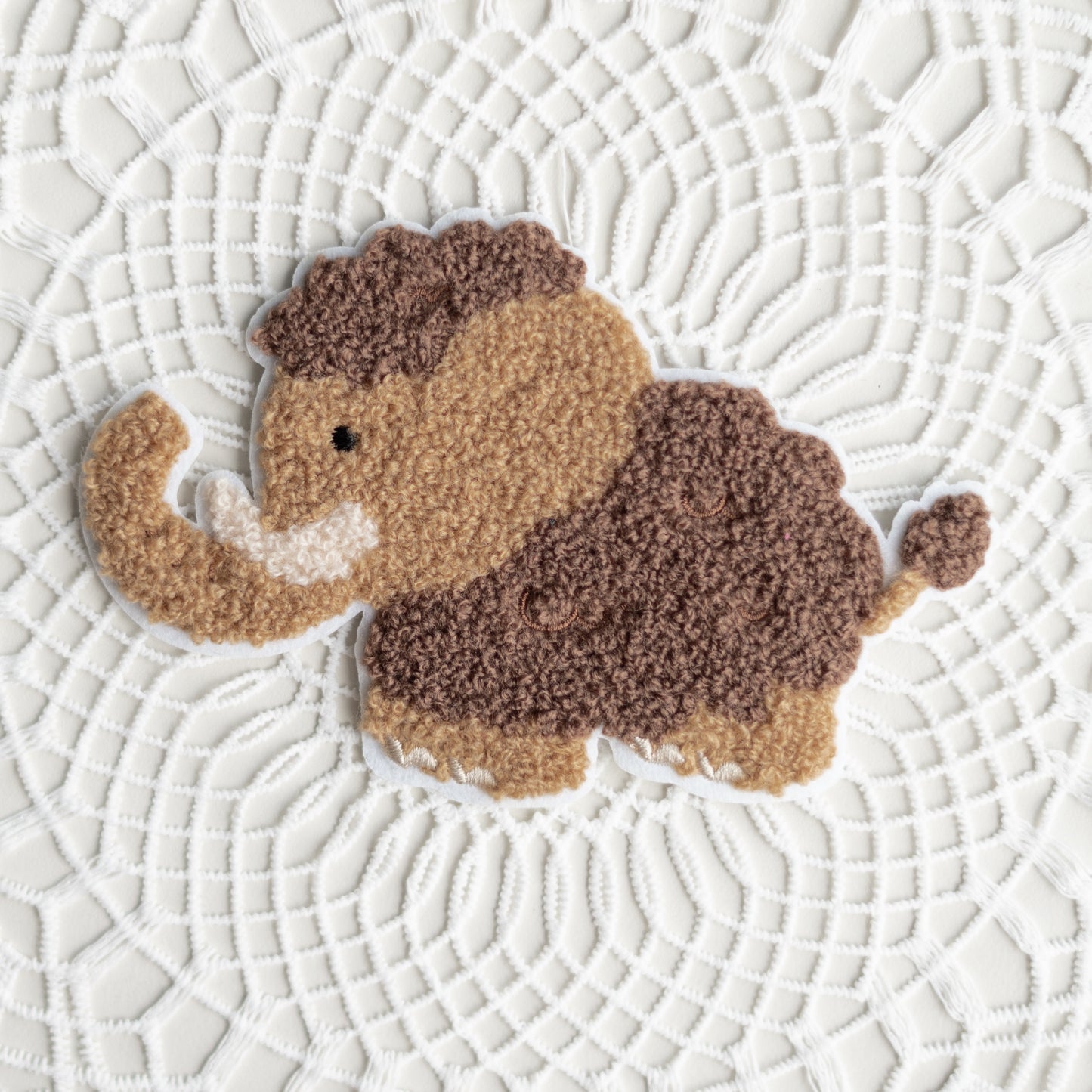 Chenille Patch: Mammut