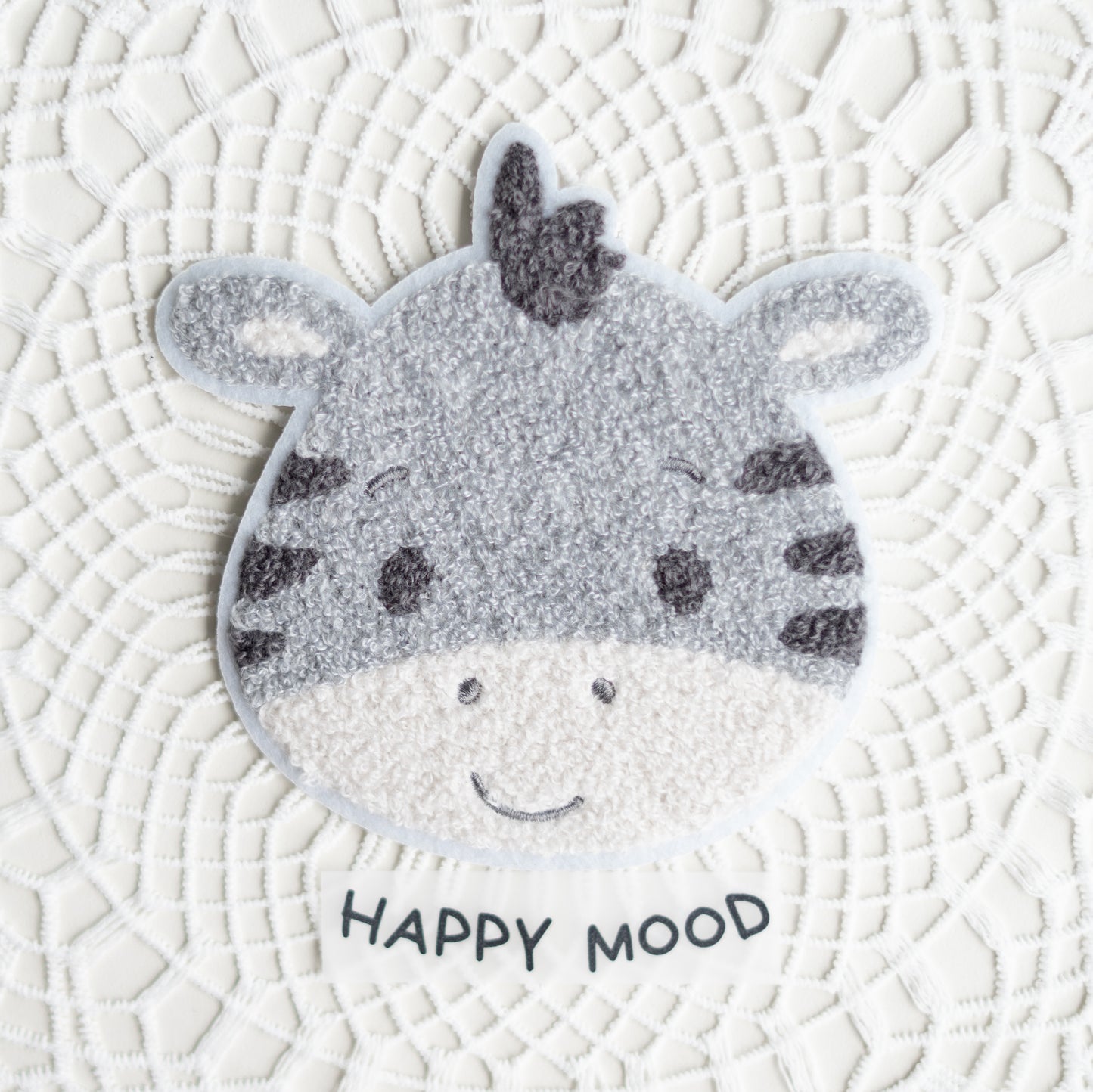 Chenille Patch: Zebra