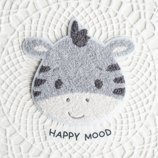 Chenille Patch: Zebra