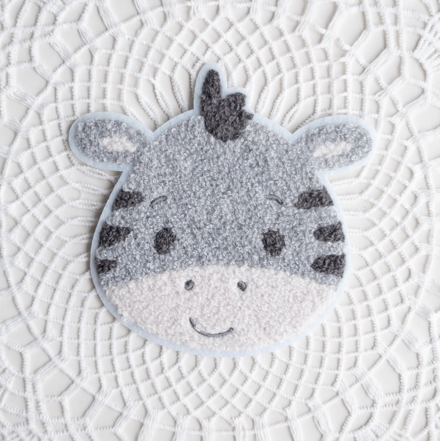 Chenille Patch: Zebra