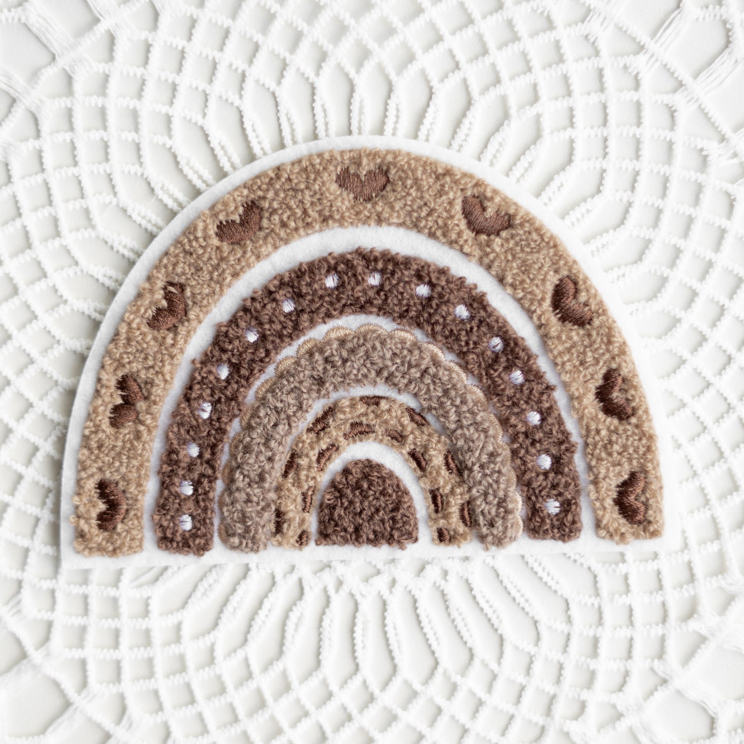 Chenille Patch: Regenbogen