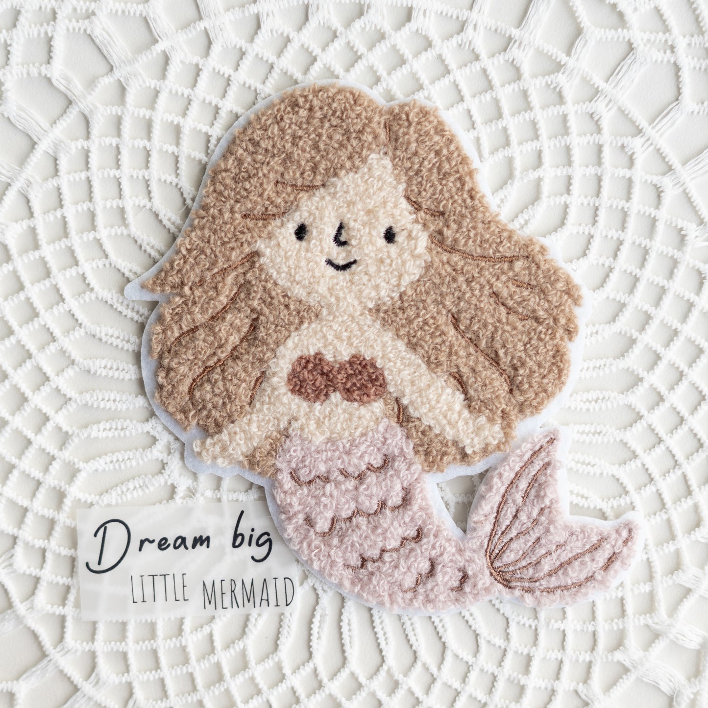 Chenille Patch: Meerjungfrau