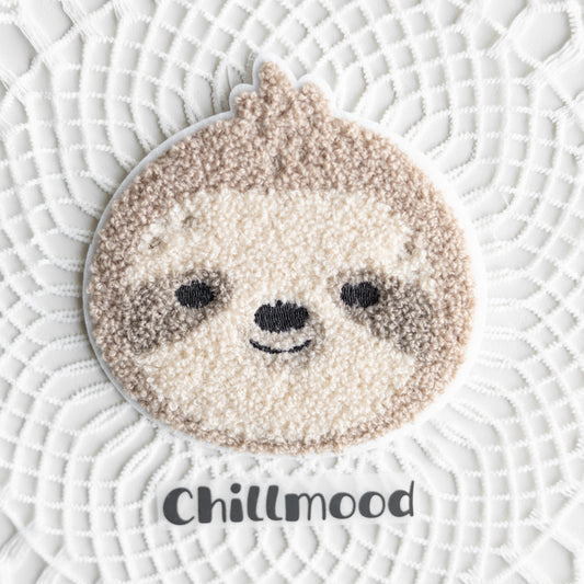 Chenille Patch: Faultier
