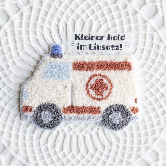 Chenille Patch: Krankenwagen