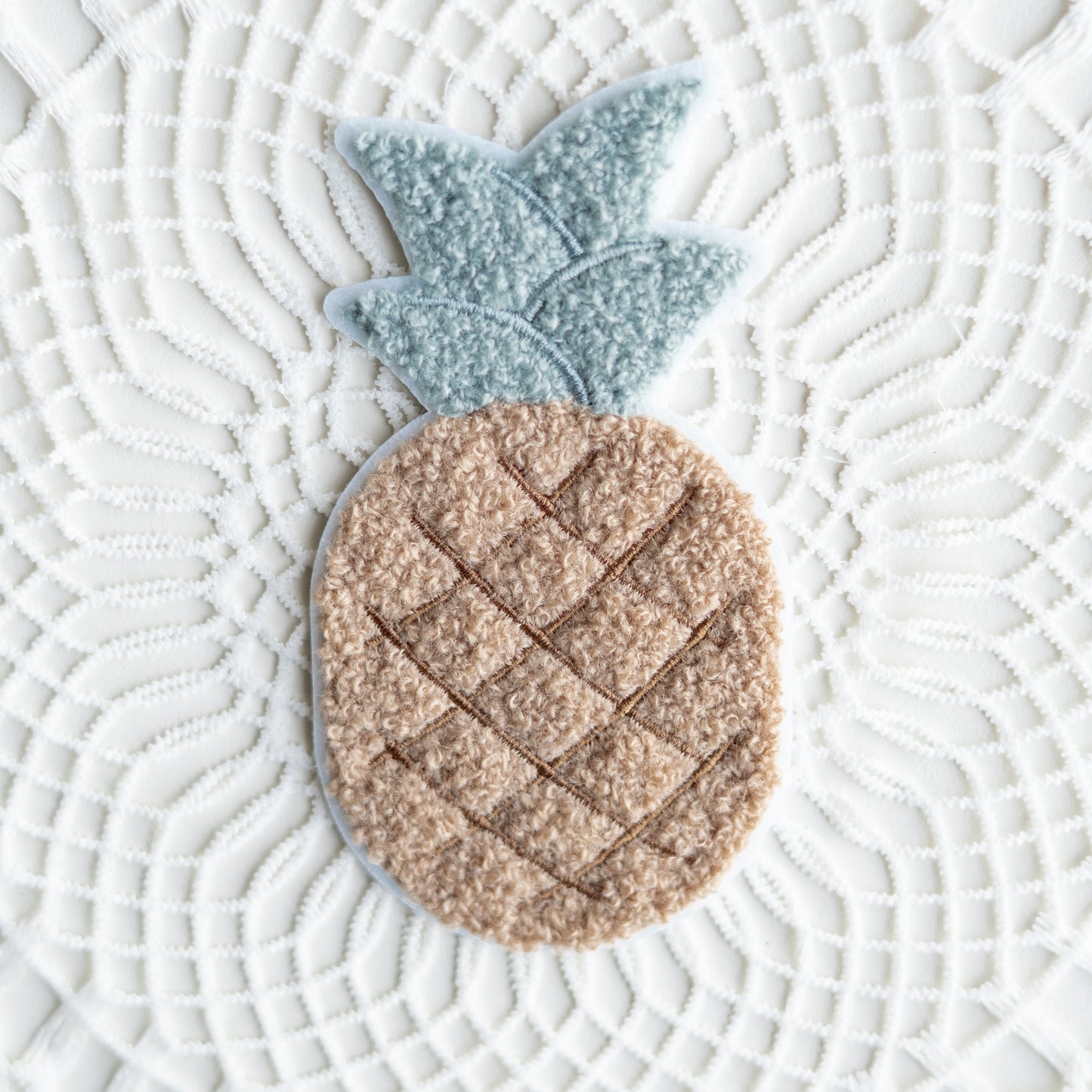 Chenille Patch: Ananas