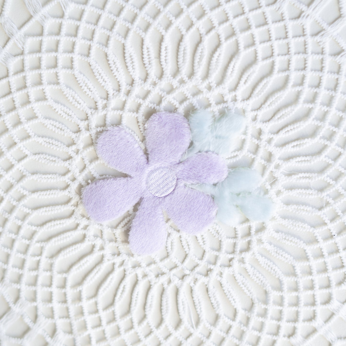 Flausch Patch: Blume