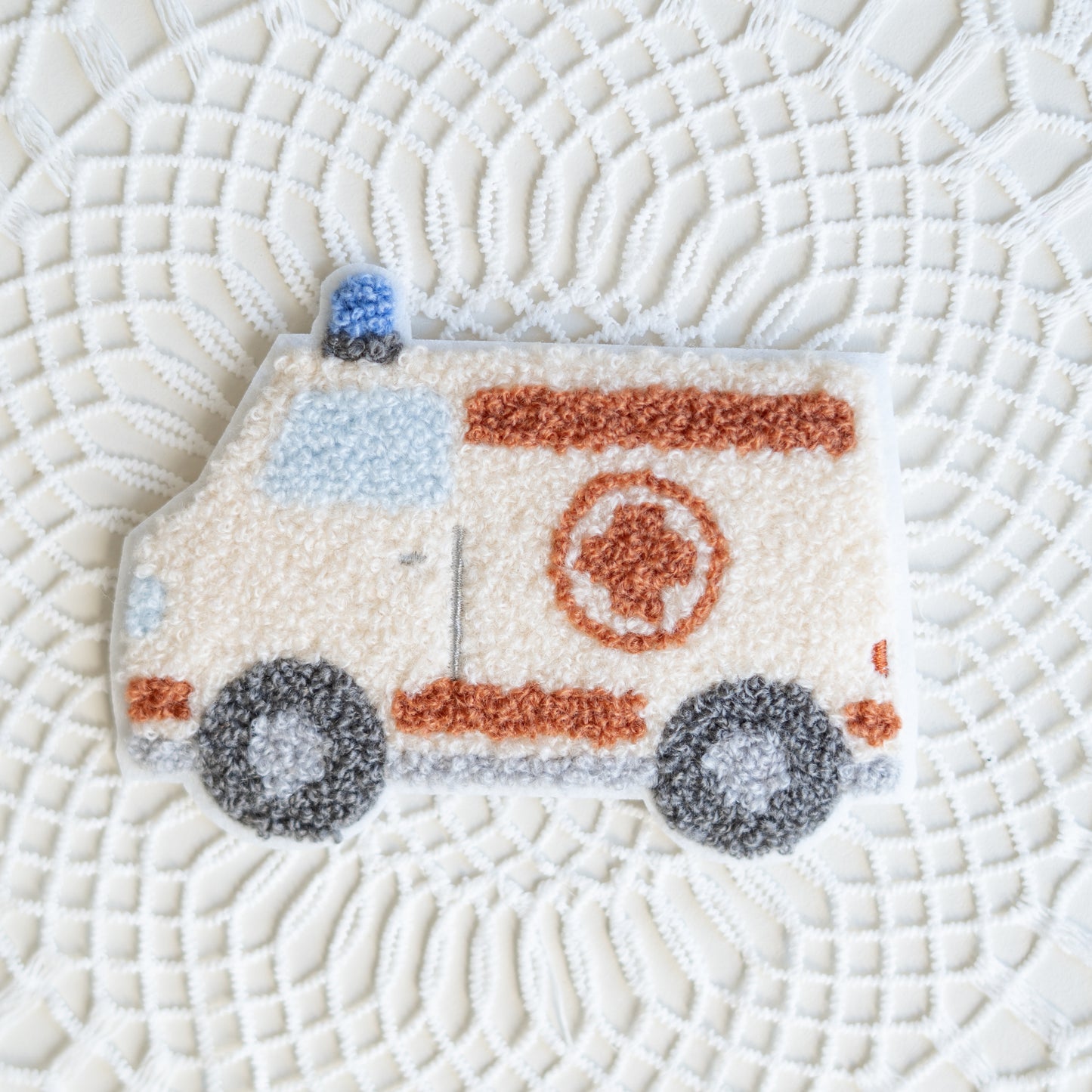 Chenille Patch: Krankenwagen
