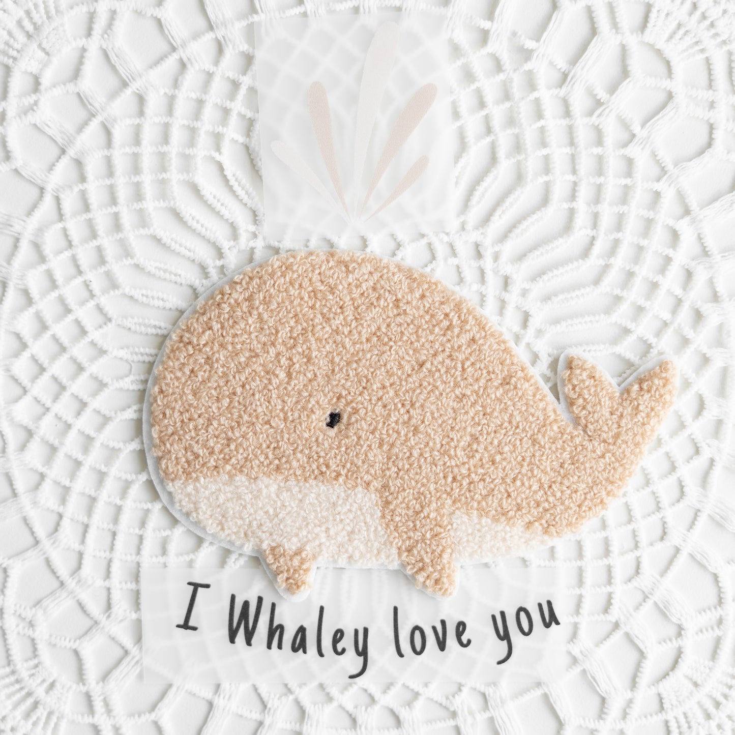 Chenille Patch: Wal (cute)