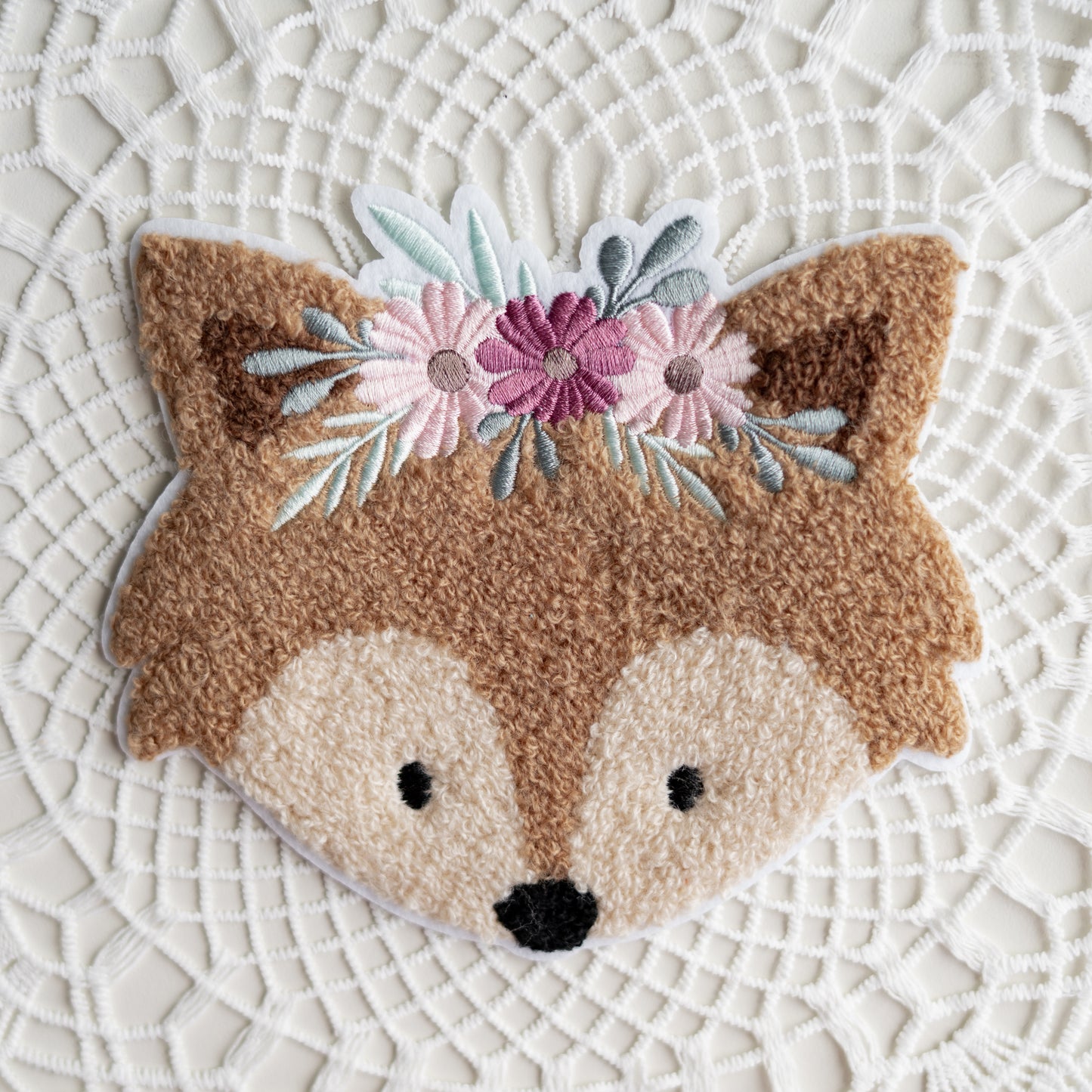 Chenille Patch: Füchsin