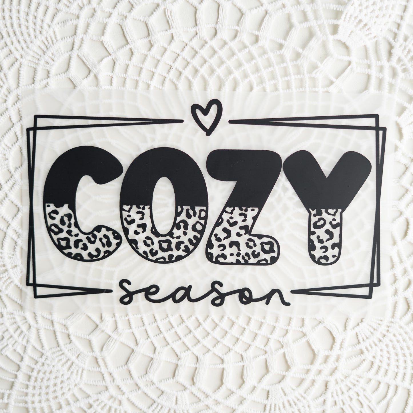 Bügelbild: Cozy Season