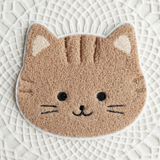 Chenille Patch: Katze