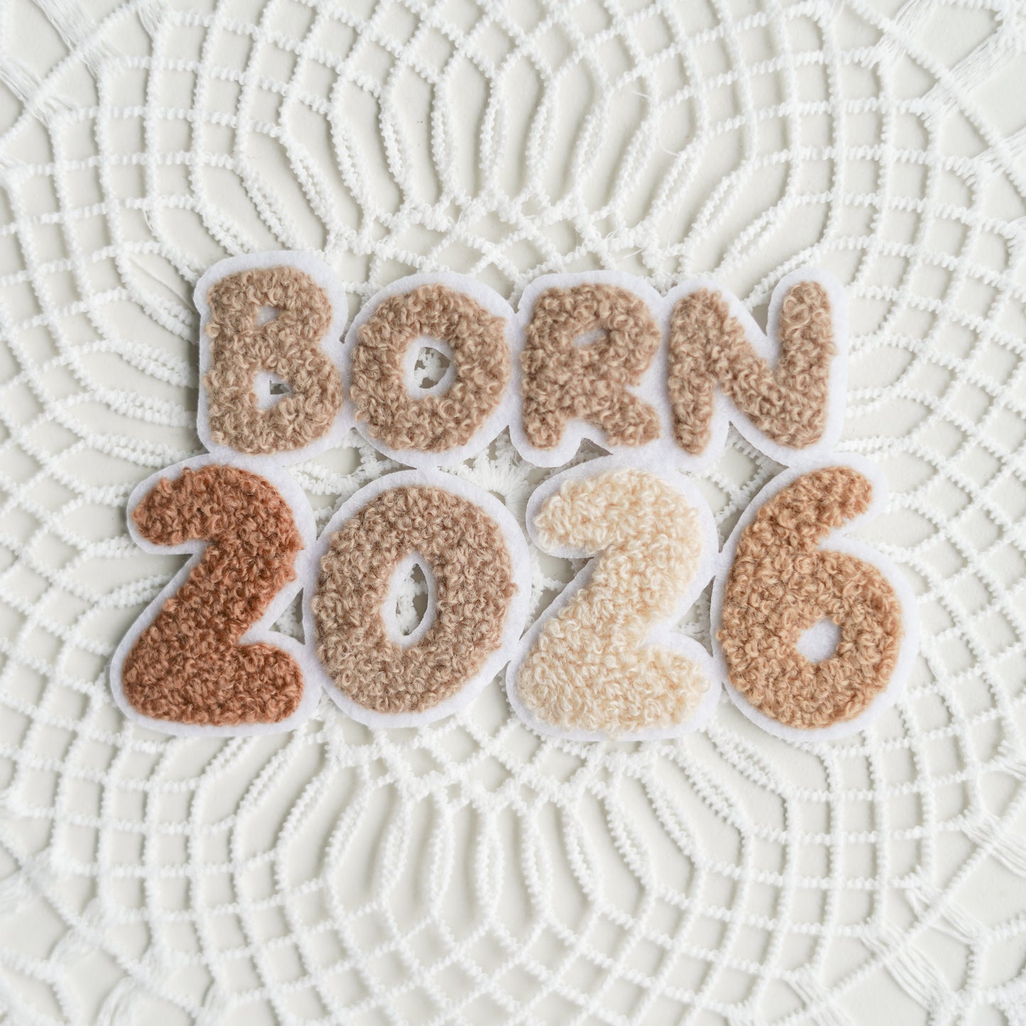 Chenille Patch: Born 2026