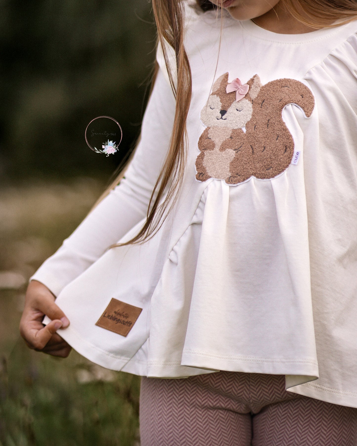 Chenille Patch: Eichhönrchen