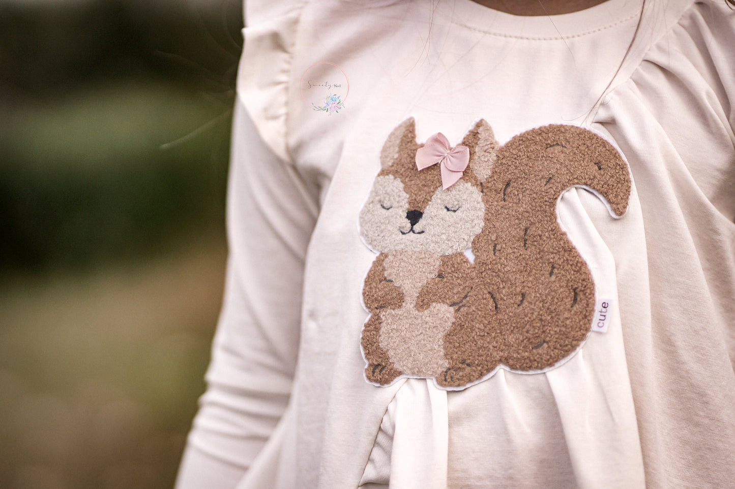 Chenille Patch: Eichhönrchen