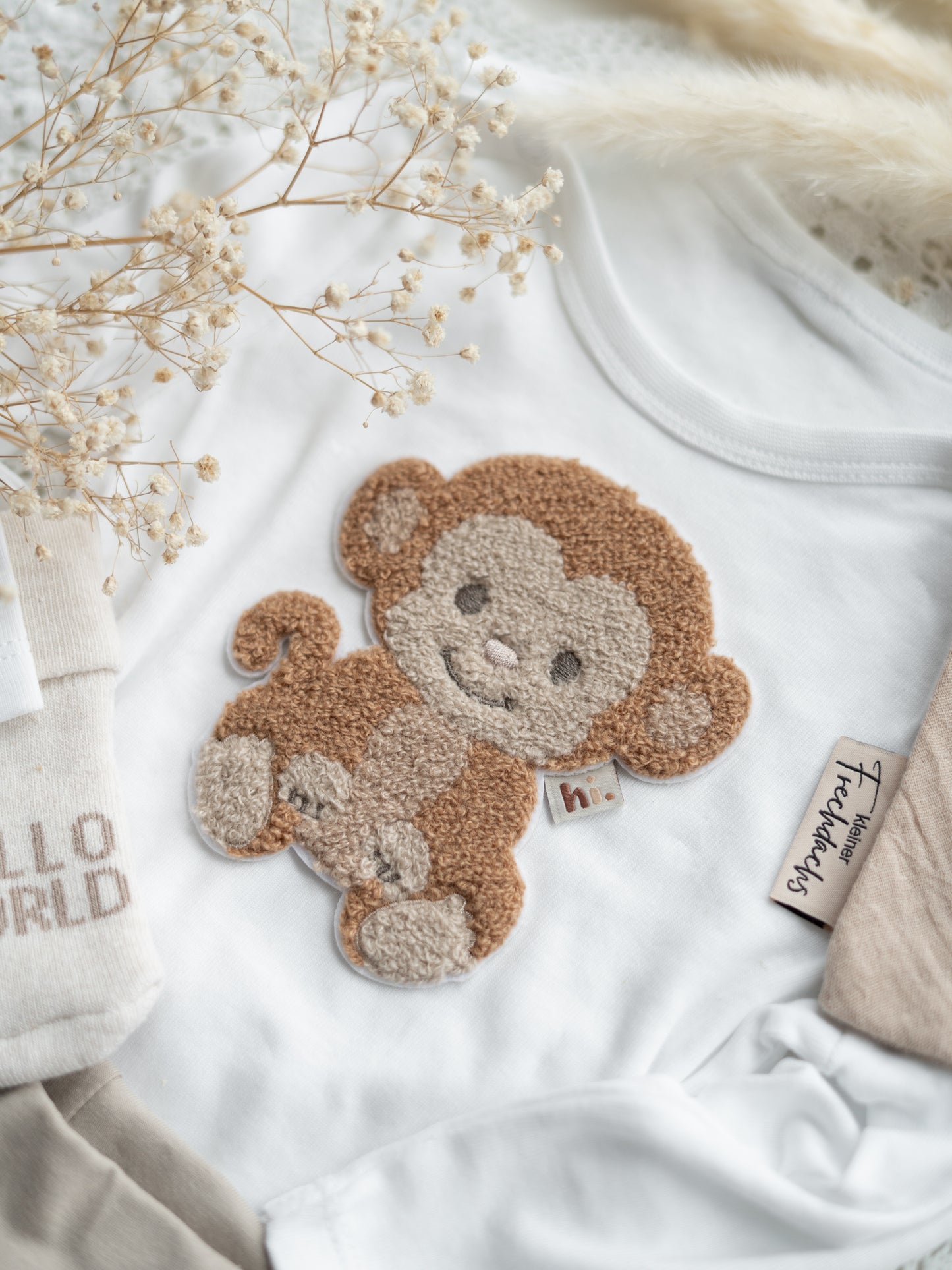 Chenille Patch: Affe