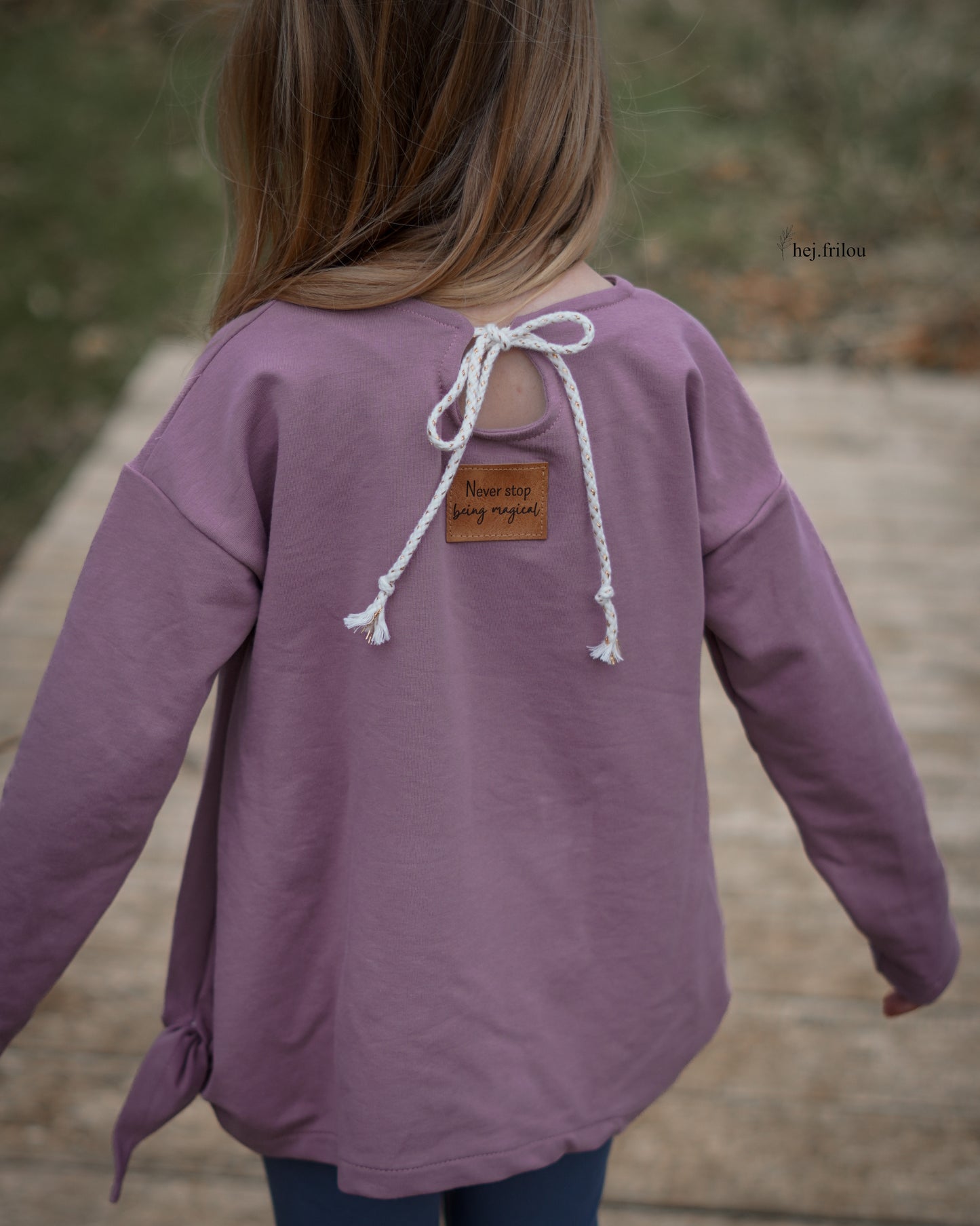 Kunstleder Label: Never stop being magical