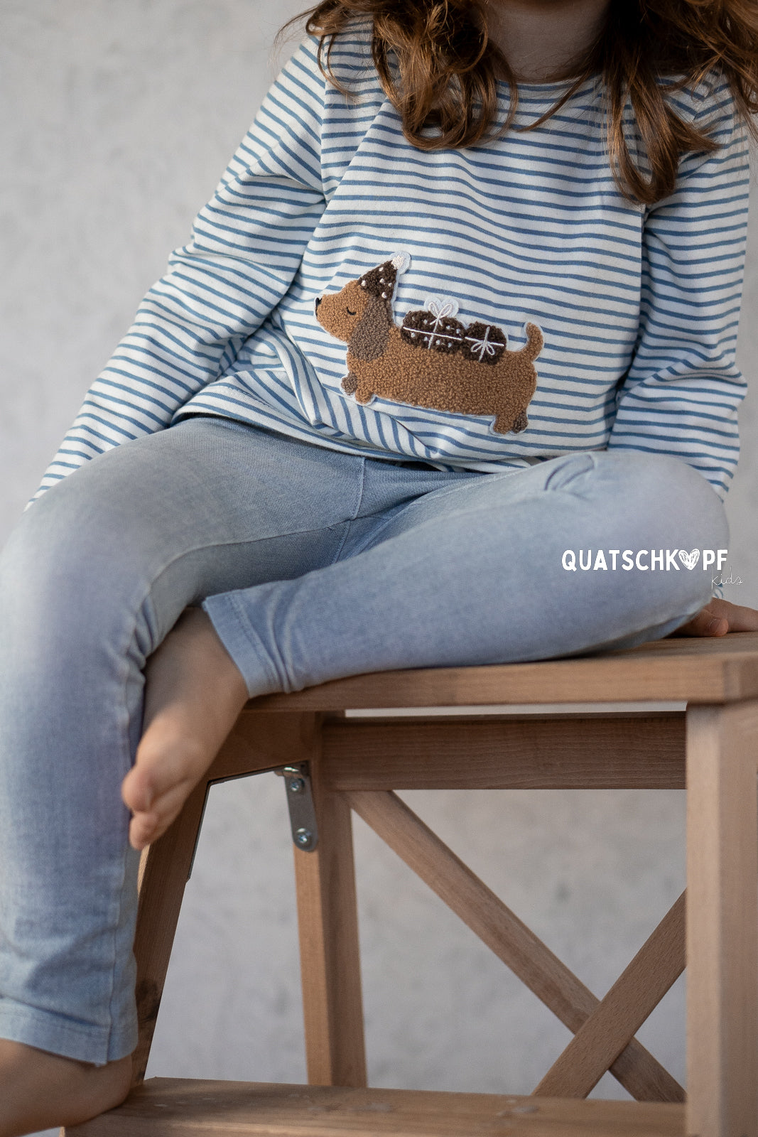 Chenille Patch: Geschenkedackel