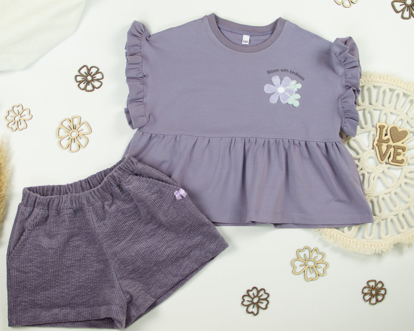 Flausch Patch: Blume