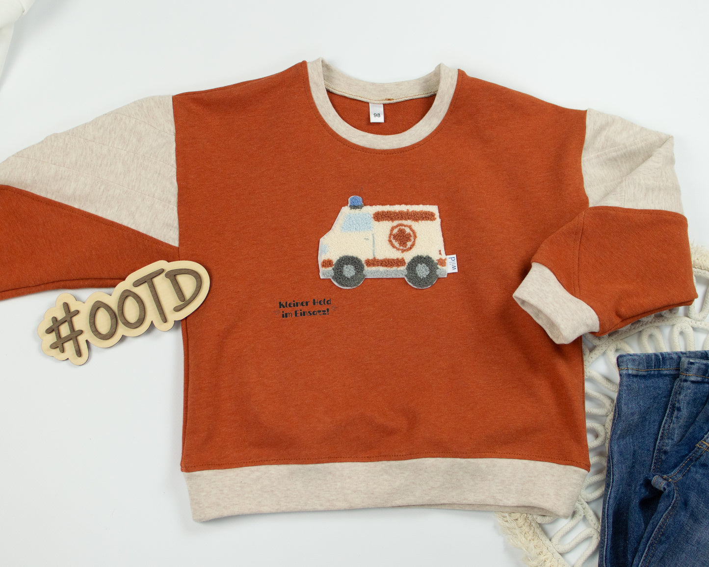 Chenille Patch: Krankenwagen