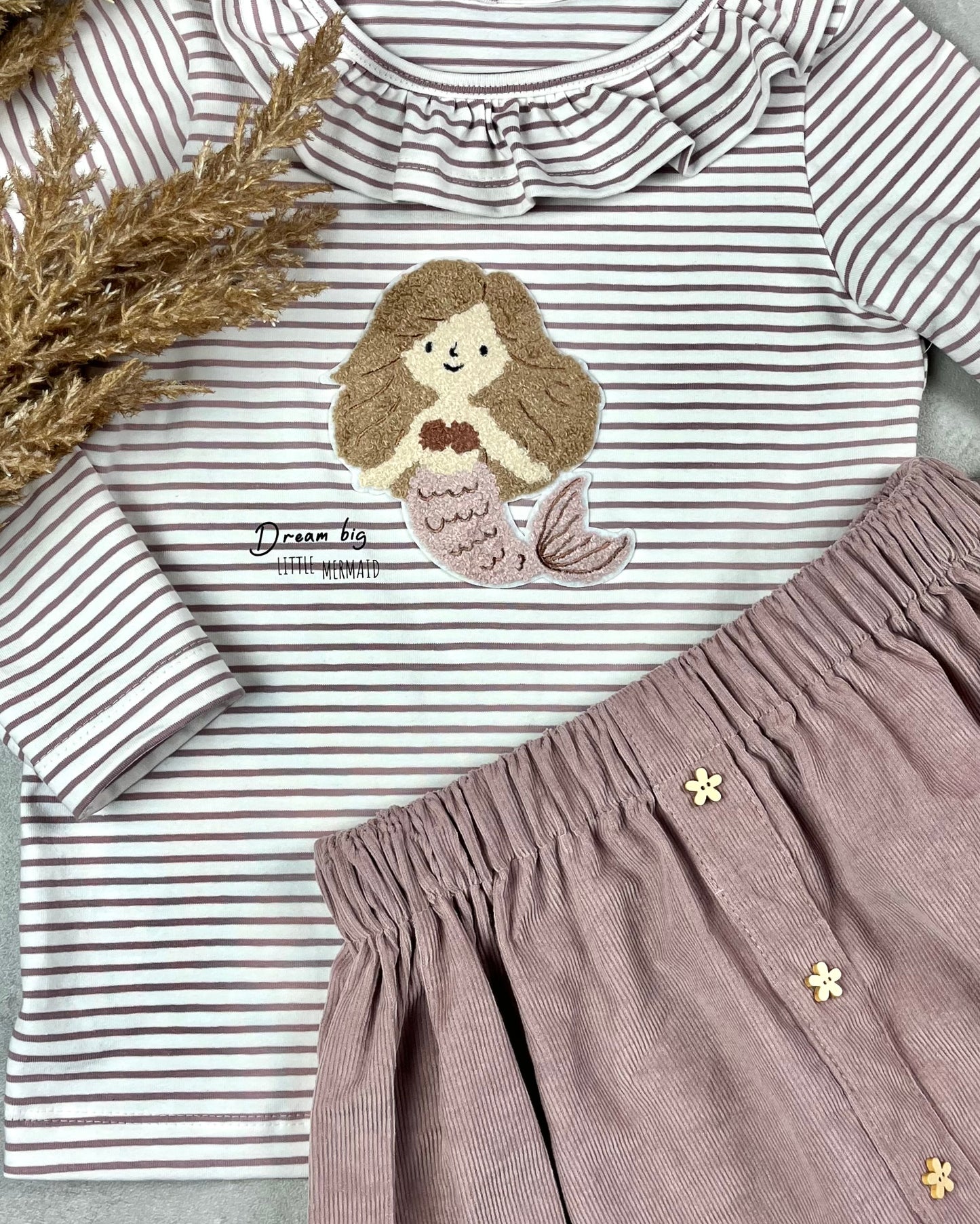 Chenille Patch: Meerjungfrau