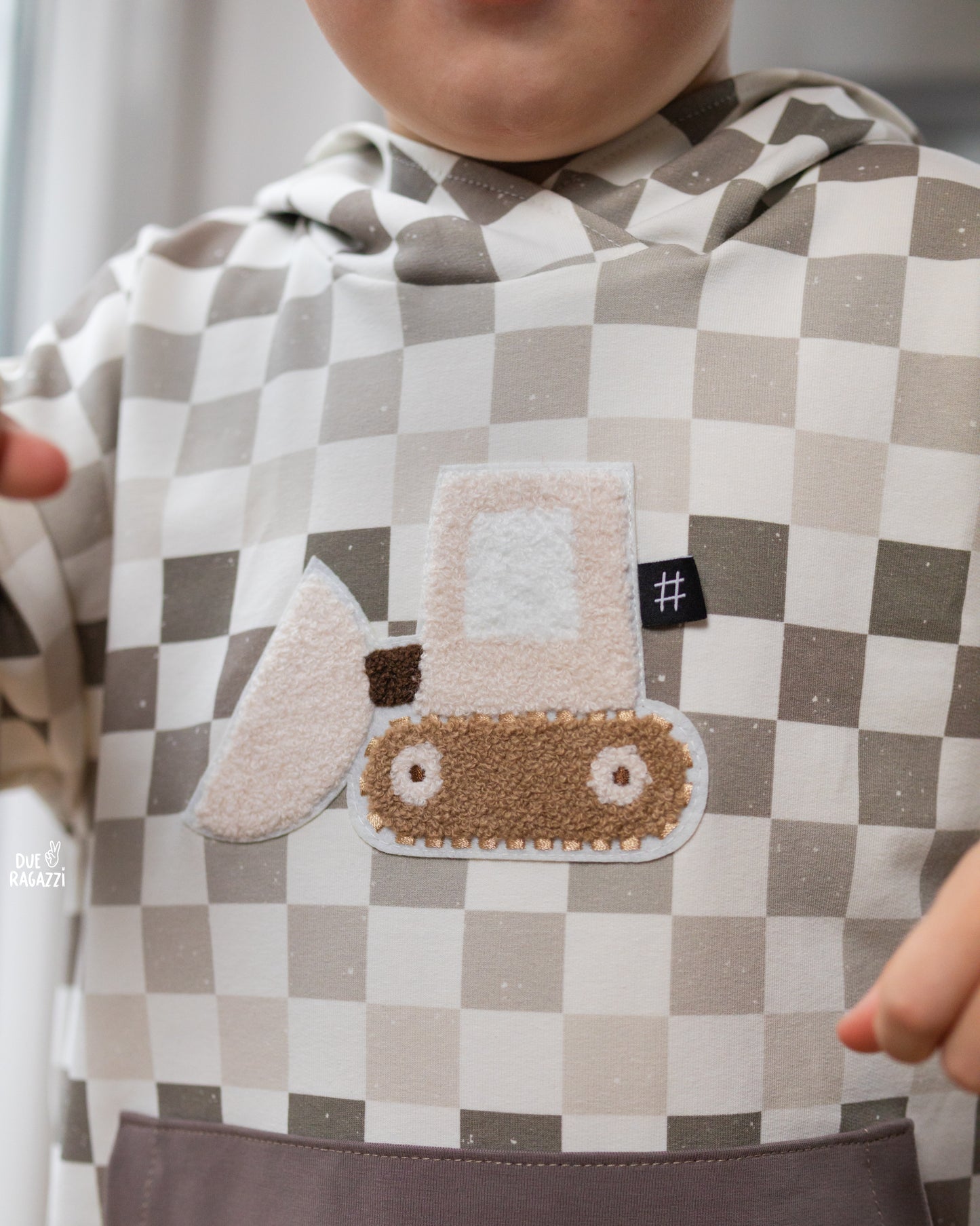 Chenille Patch: Bulldozer
